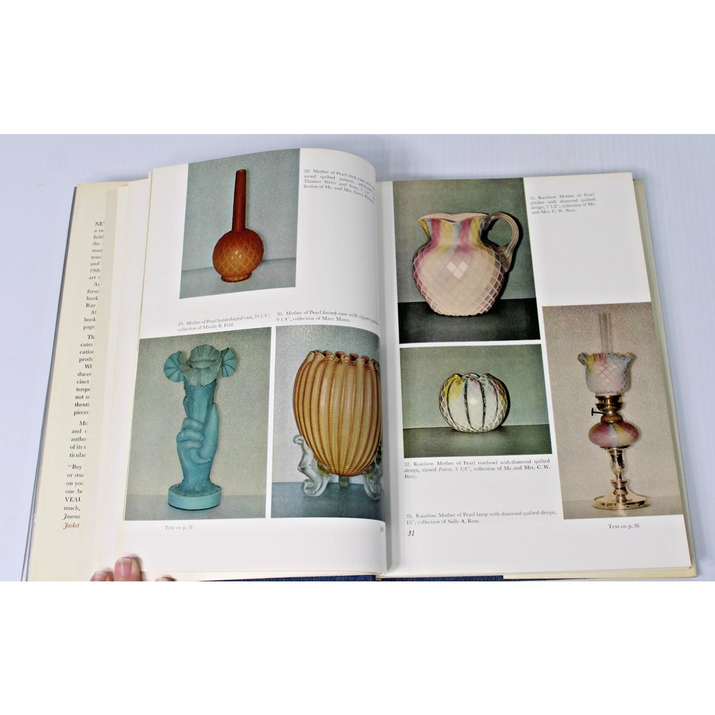 2 Signed Ray & Lee Grover 1st Editions: Art Glass Nouveau & European Art Glass