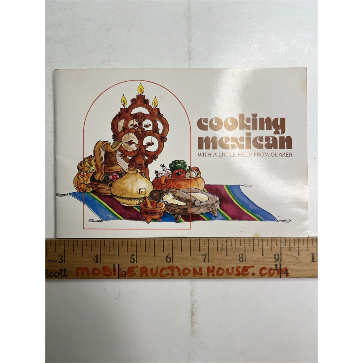 Vintage Advertising Quaker Cooking Mexican Recipe Booklet