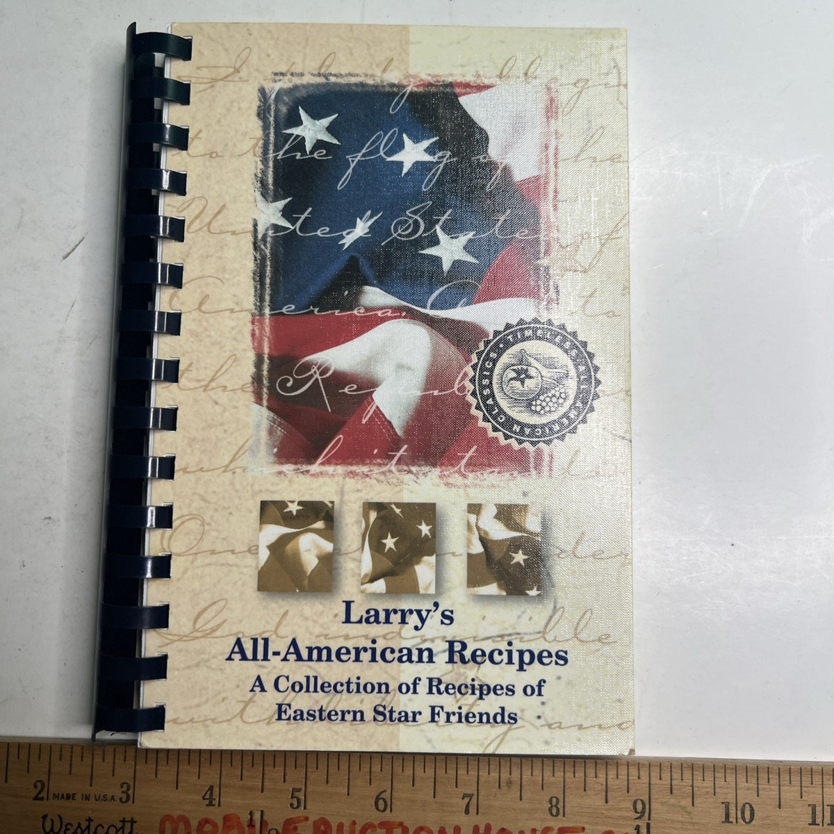 2012 Larry’s All American Recipes Cookbook Collection of Eastern Star Friends