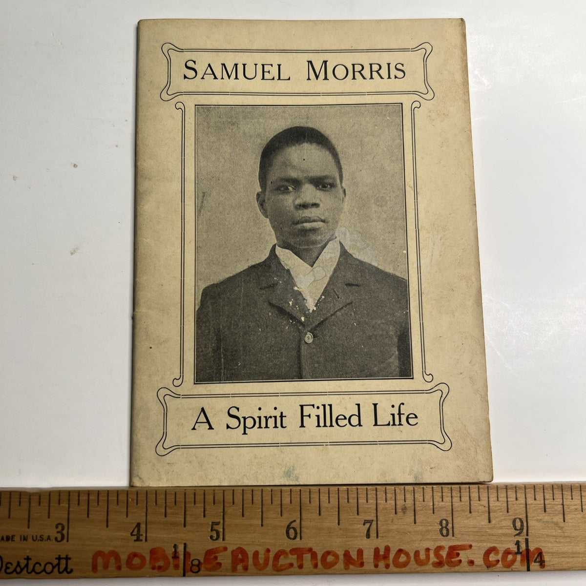 Samuel Morris A Spirit Filled Life Booklet Circa Early 1900’s Gospel Trumpet Co