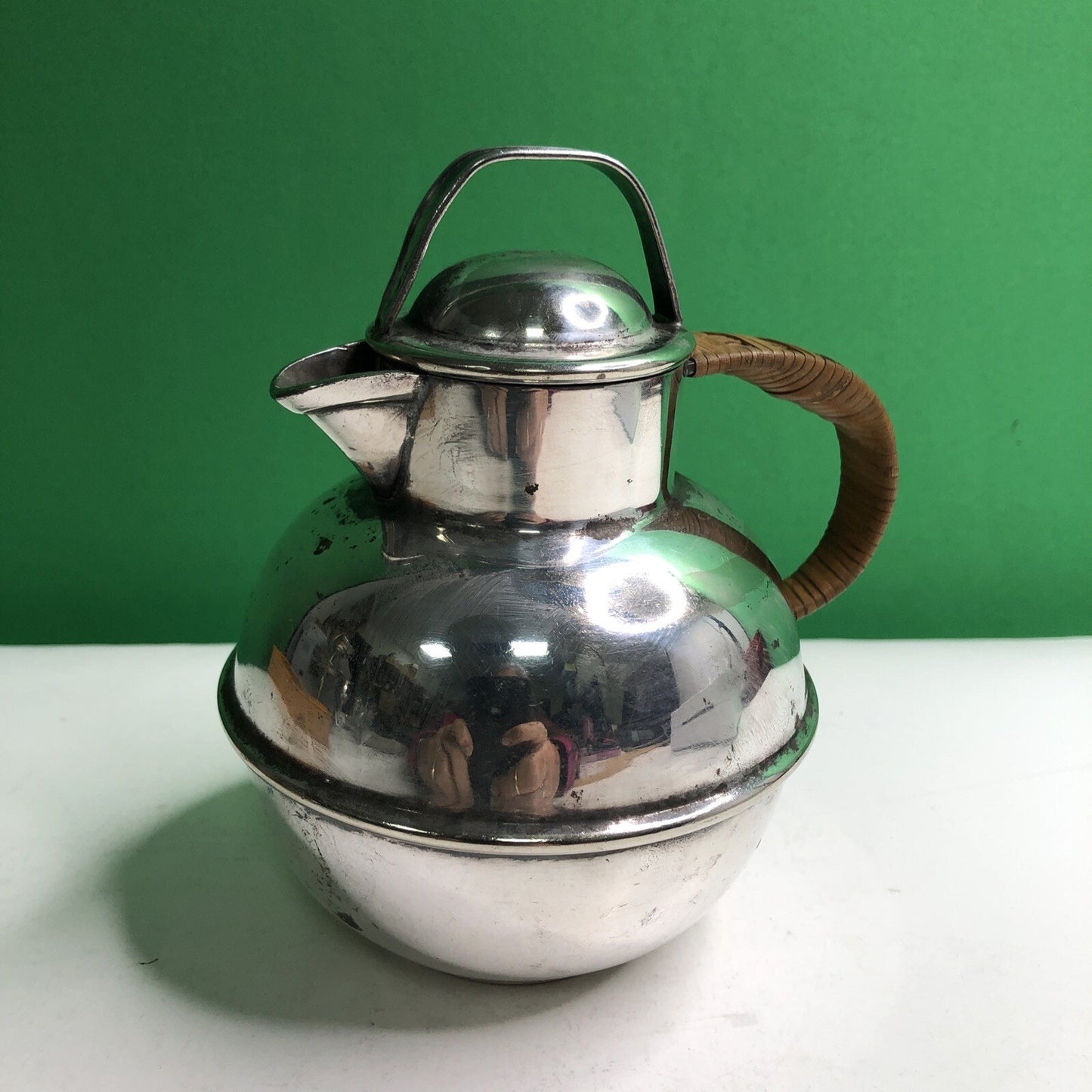 Vintage Barbour Silver Plate International Co. Tea Pot Or Syrup Pitcher
