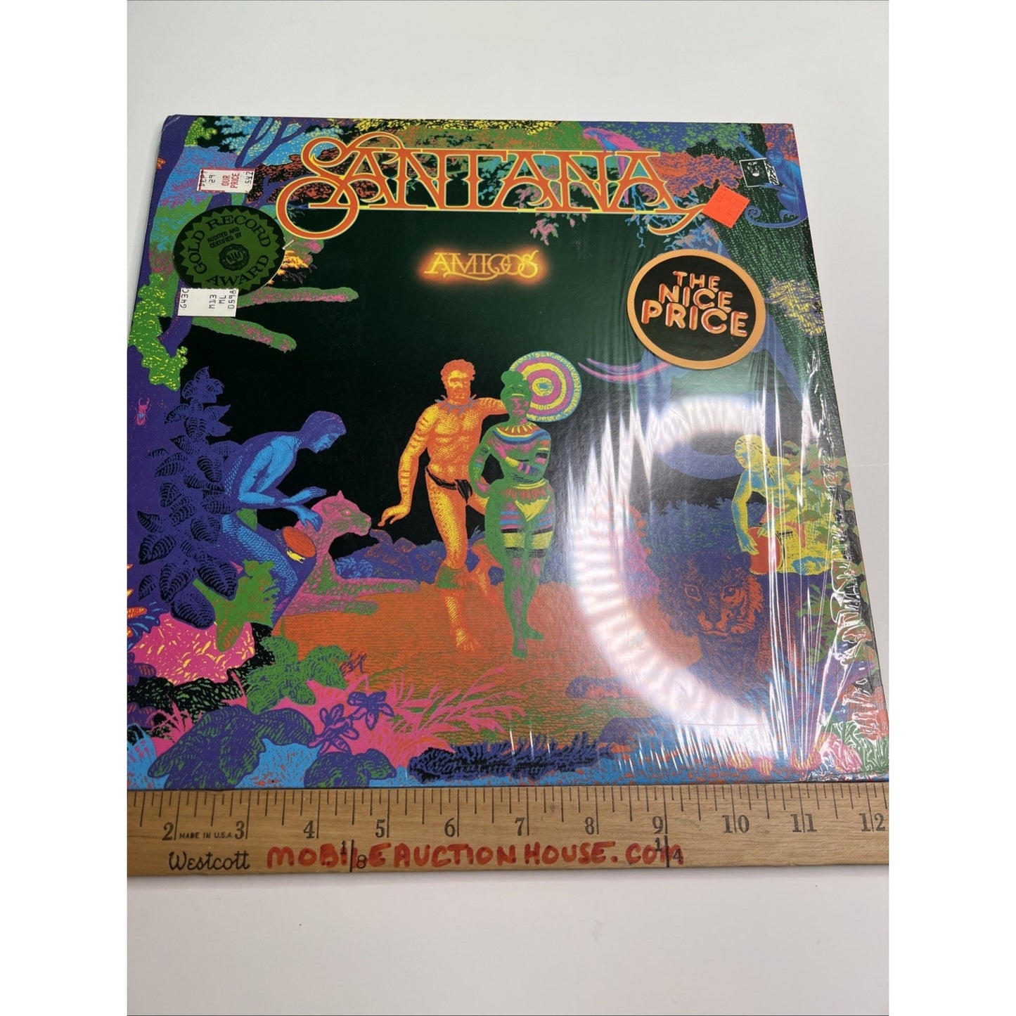 Santana "Amigos" LP Vinyl Record Gatefold Album 1976 CBS