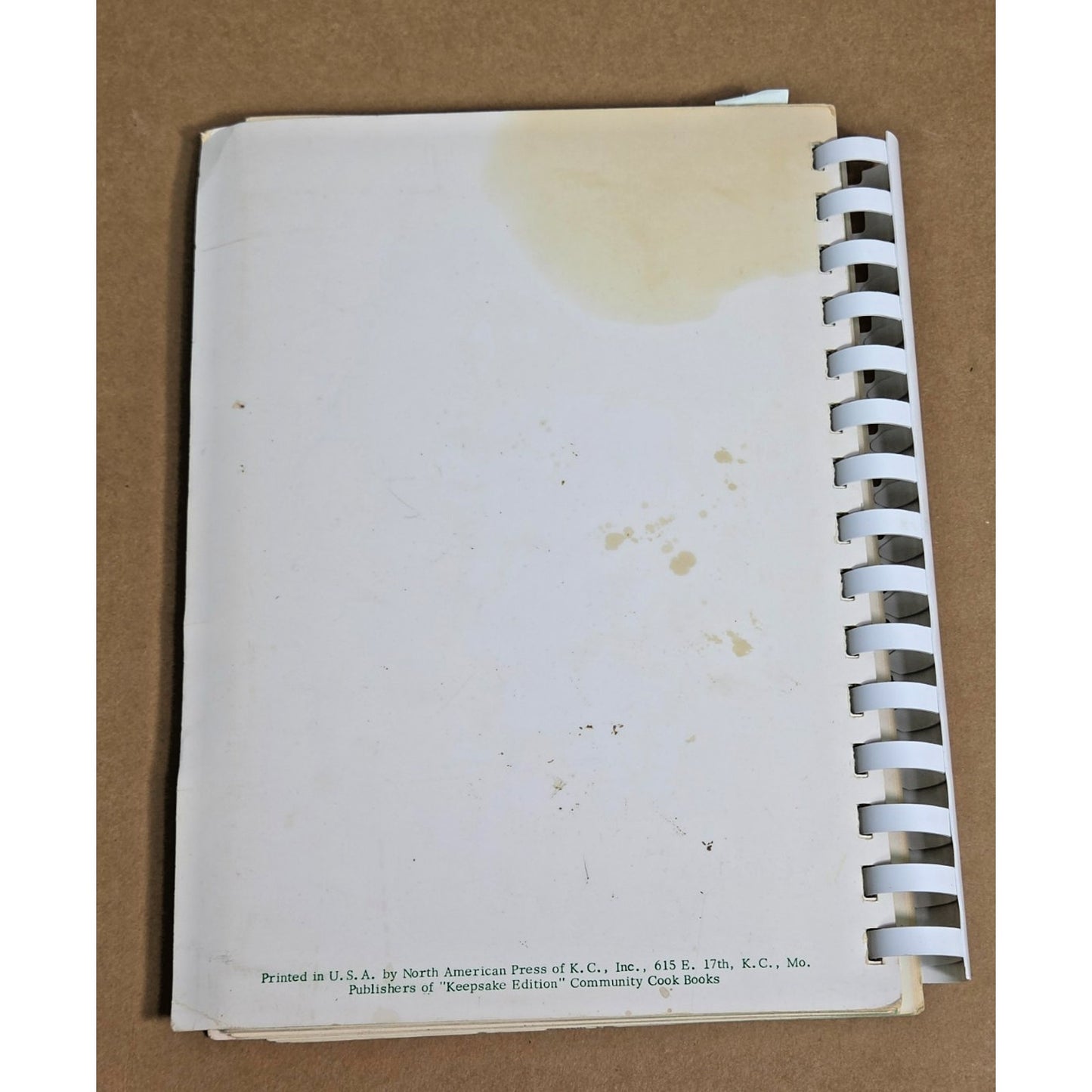 Vintage 1965 Texas Plain & Fancy Cooking Cookbook District II Garden Clubs