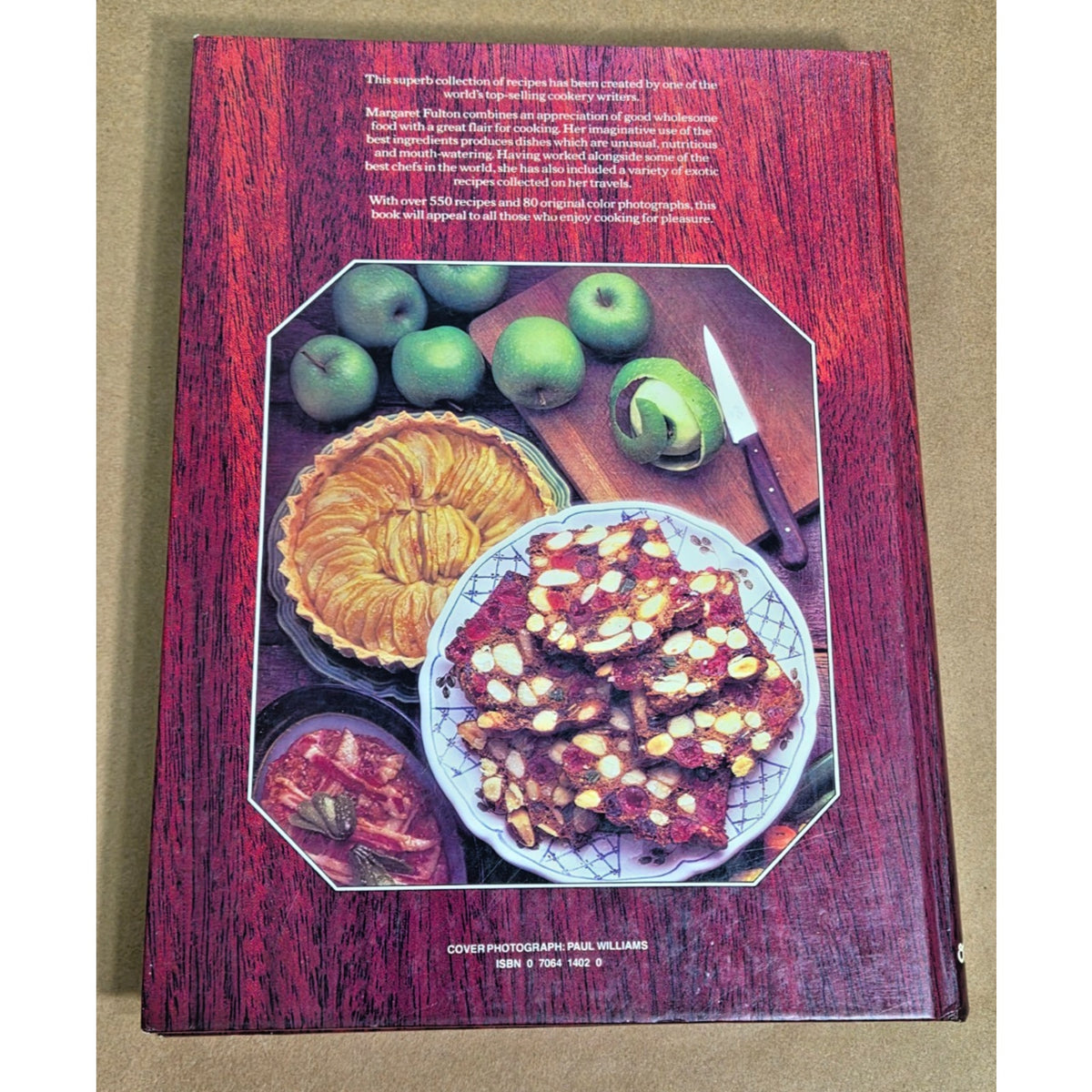 Vintage 1981 Cooking for Pleasure by Margaret Fulton Hardcover Cookbook