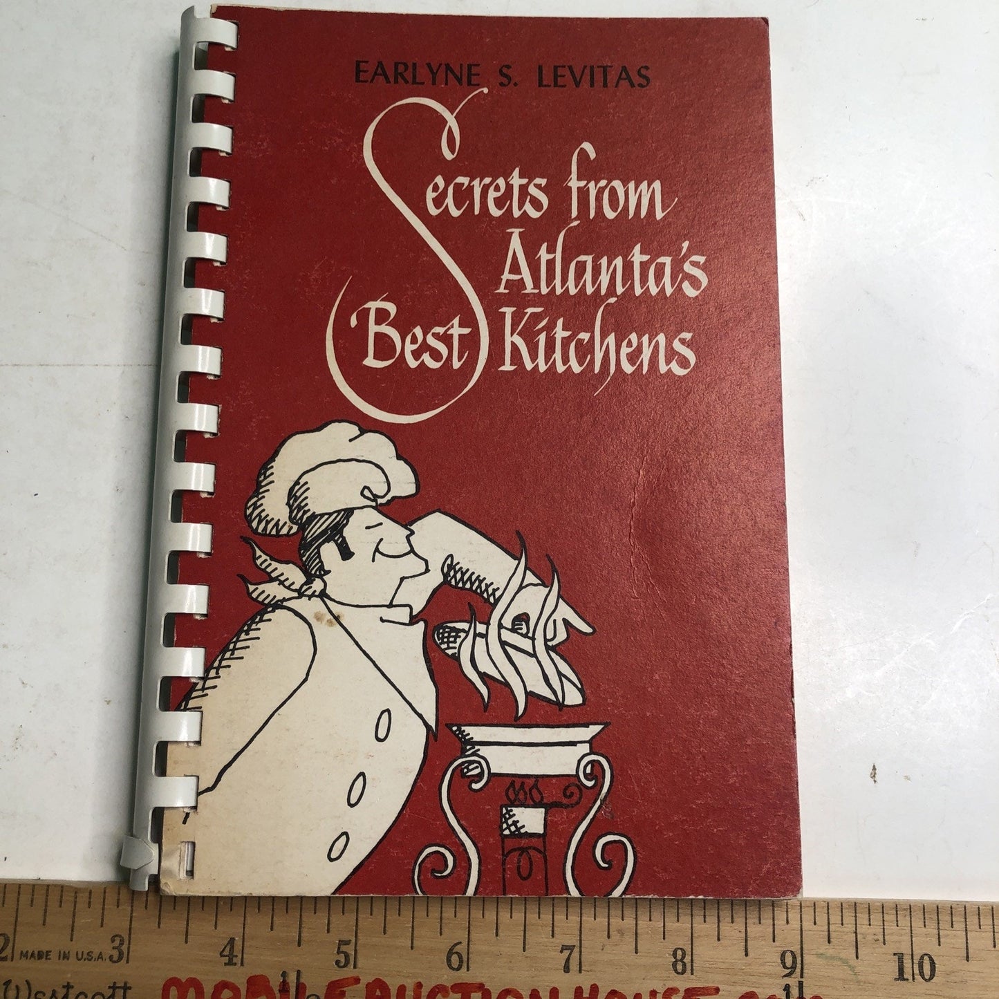 Vintage 1971 Secrets from Atlanta's Best Kitchens Cookbook Earlyne S Levitas