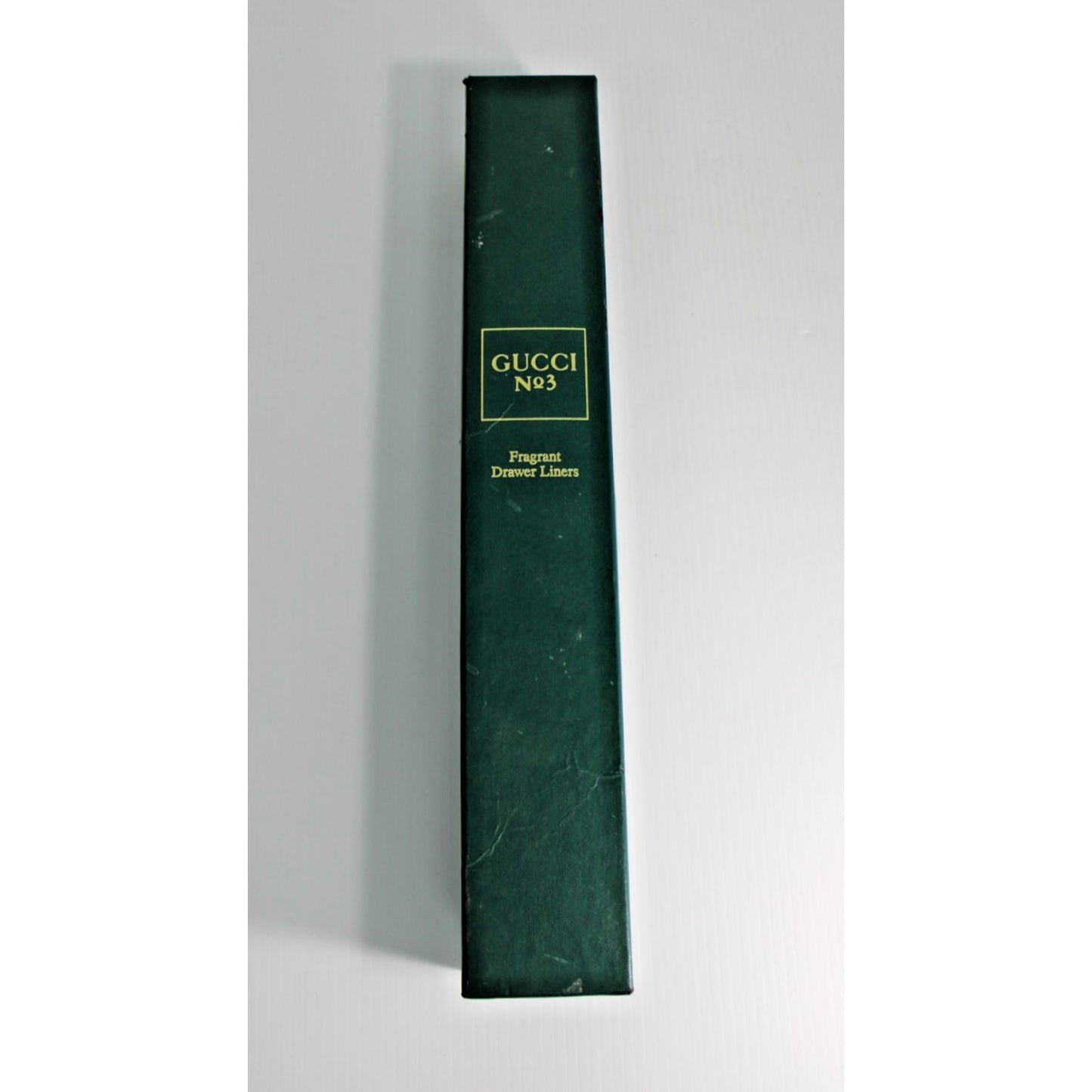 Vtg 1980s Gucci No 3 Fragrant Drawer Liners Original Box 6 Scented Sheets 18x24