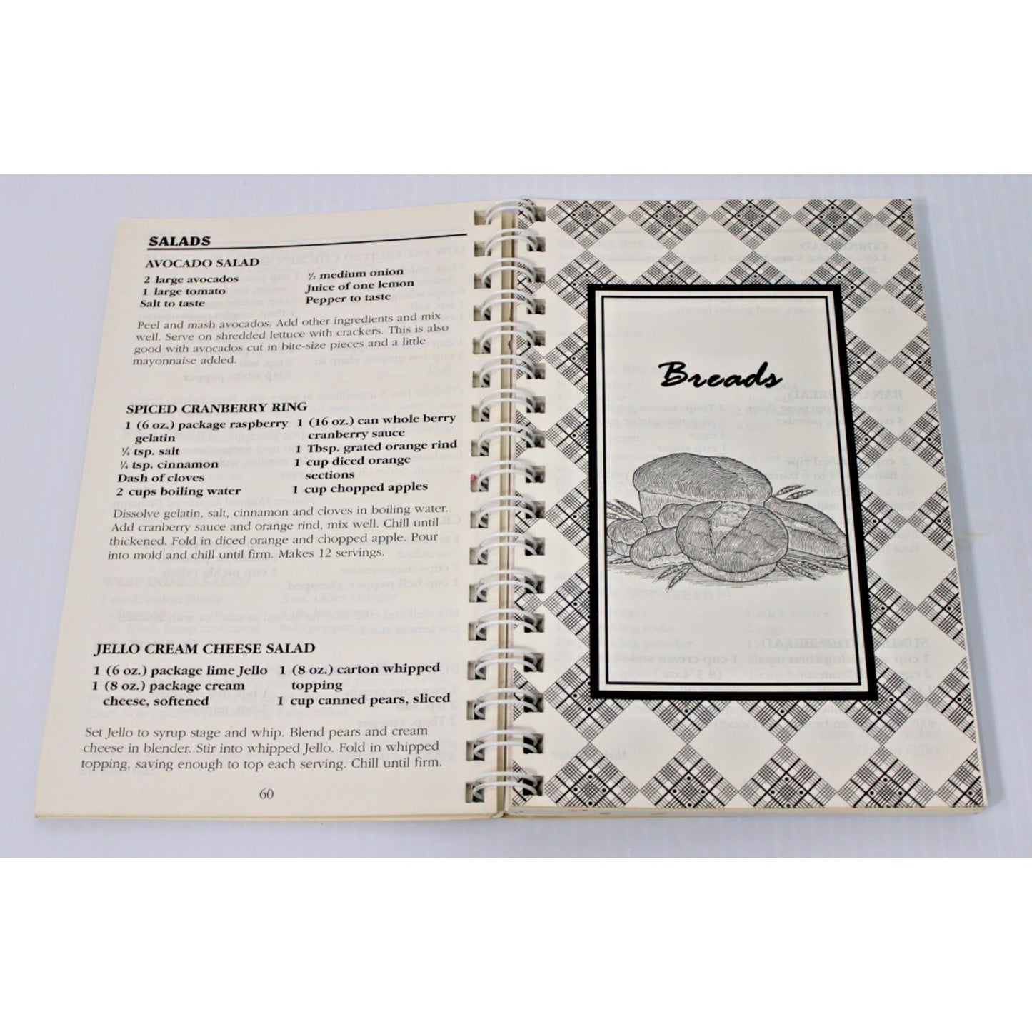 Recipes For The Caring Cook- Wiregrass Hopsice Cookbook, 1996 Dothan, Alabama