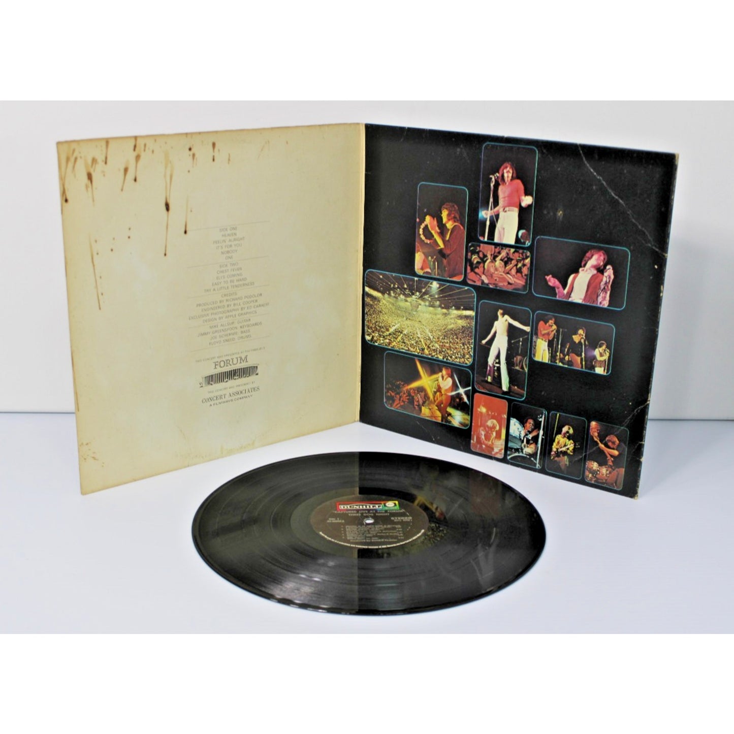 Three Dog Night- Captured LIVE At The Forum, 1972 ABC Records DS 50068 LP- VG+