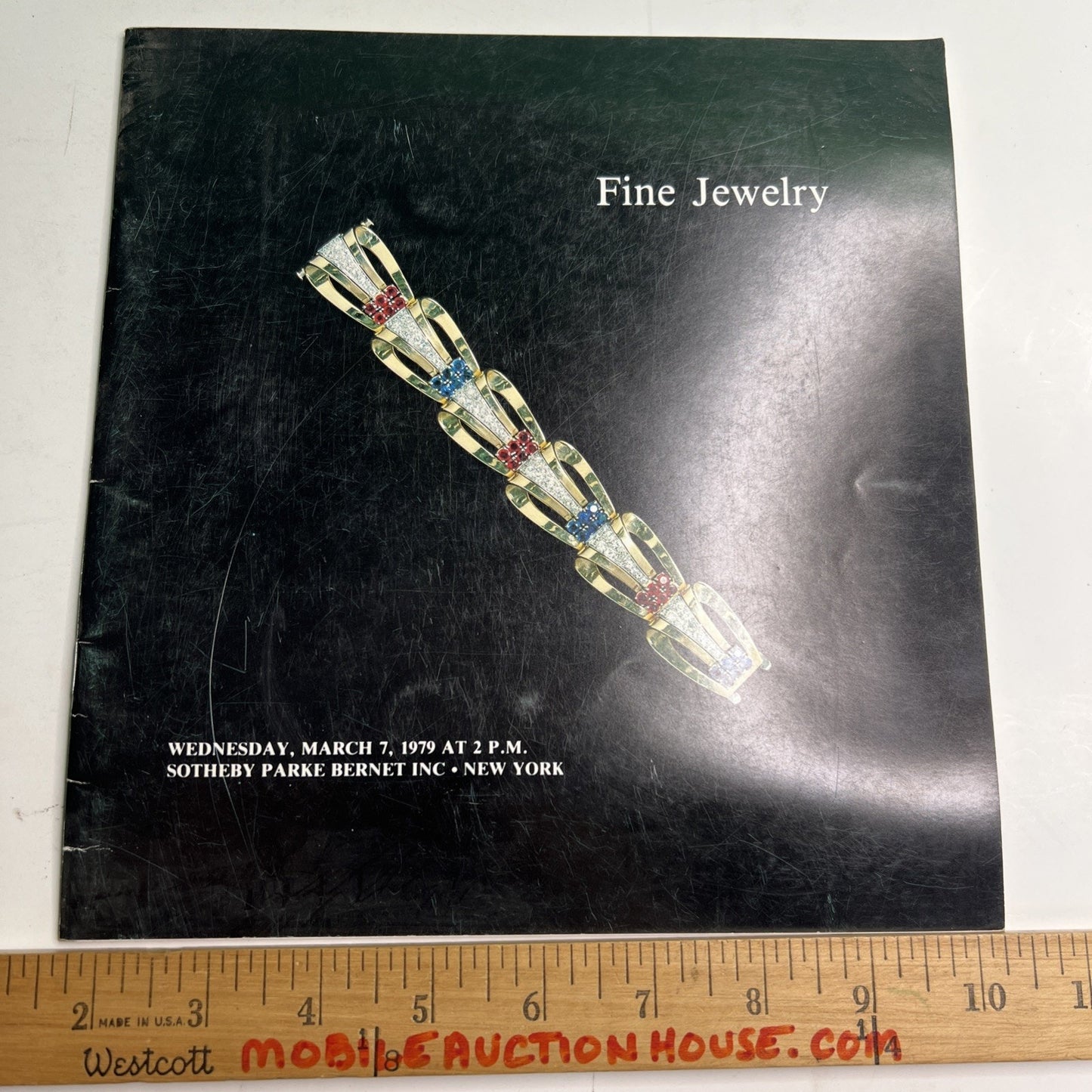 Sotheby’s Parke Bernet Auction Catalog March 7, 1979 Fine Jewelry