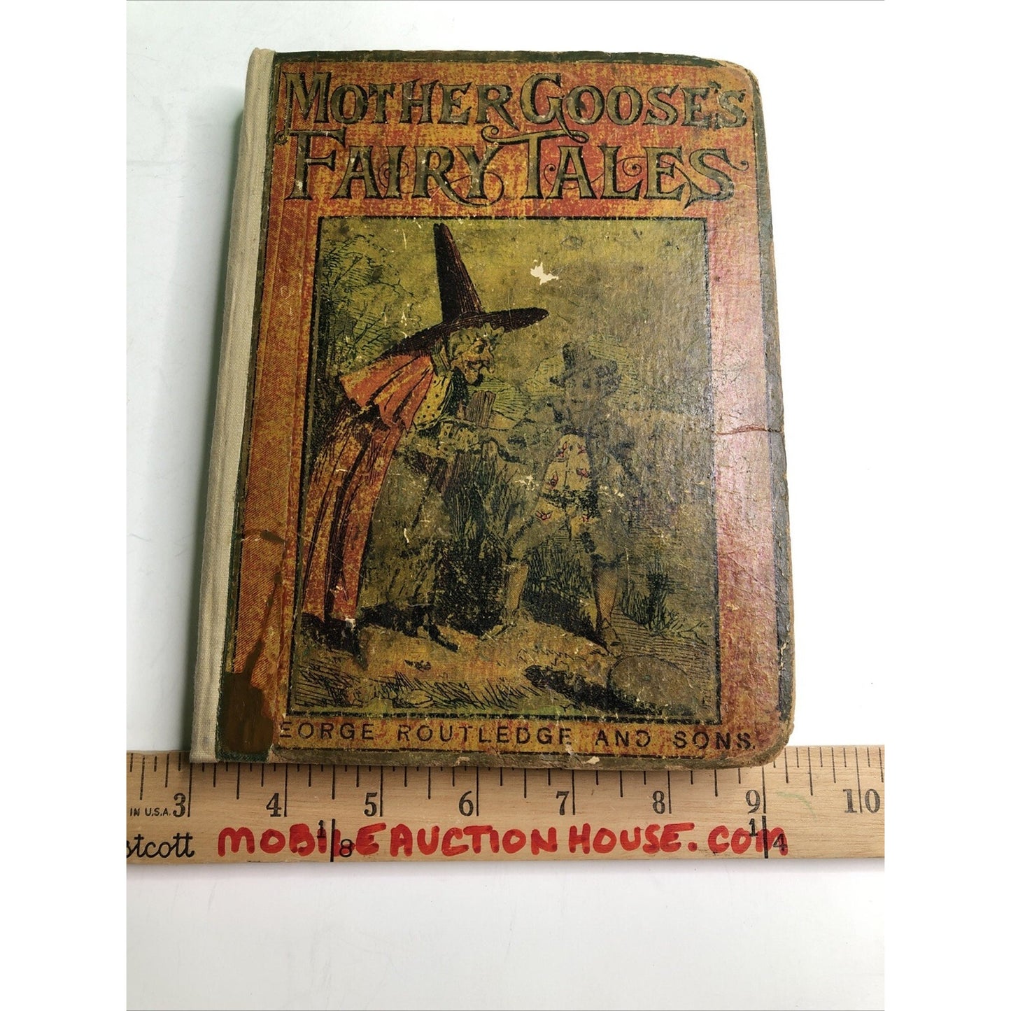 1878 Mother Goose’s Fairy Tales By Corbould Crowquill McConnell HC Illustrated