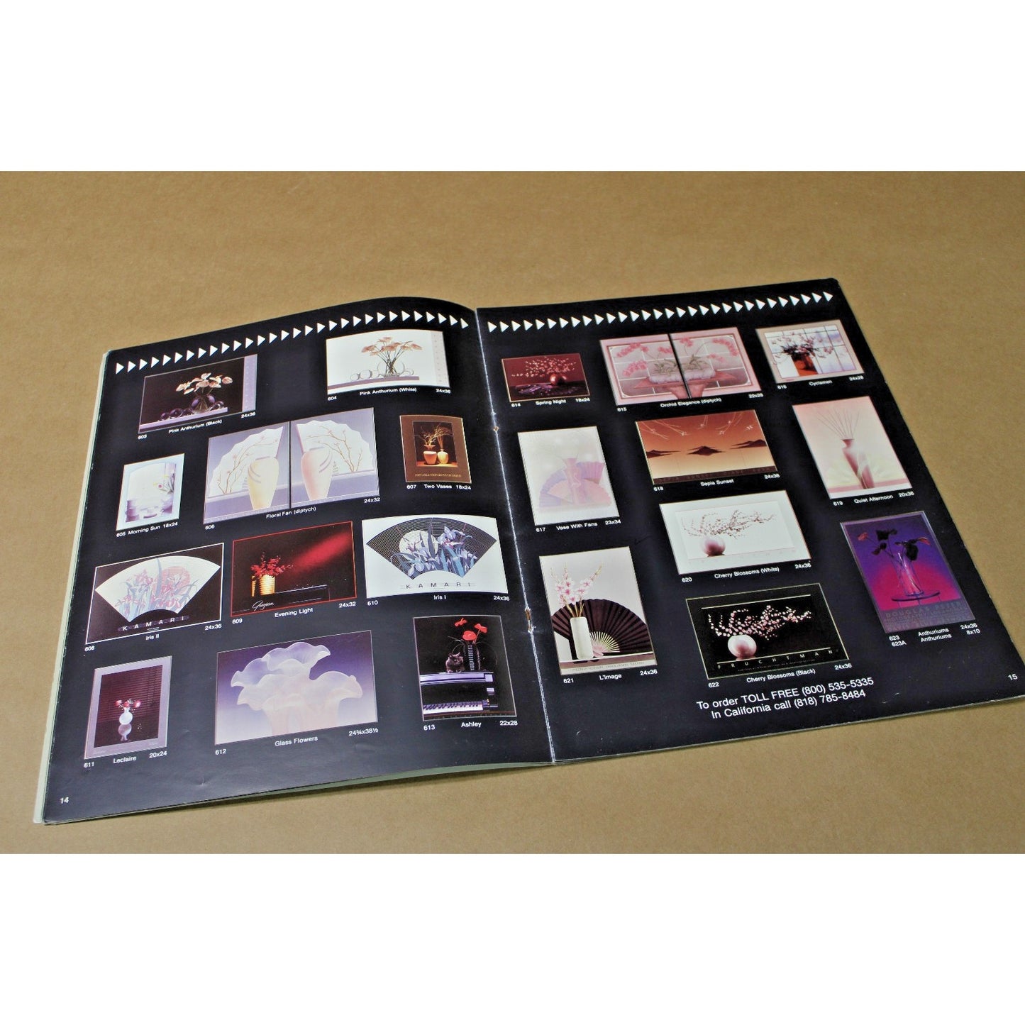 Vintage 1980s/ 90s Image Masters Posters Catalog Volume 2, Cars, Models, Photos