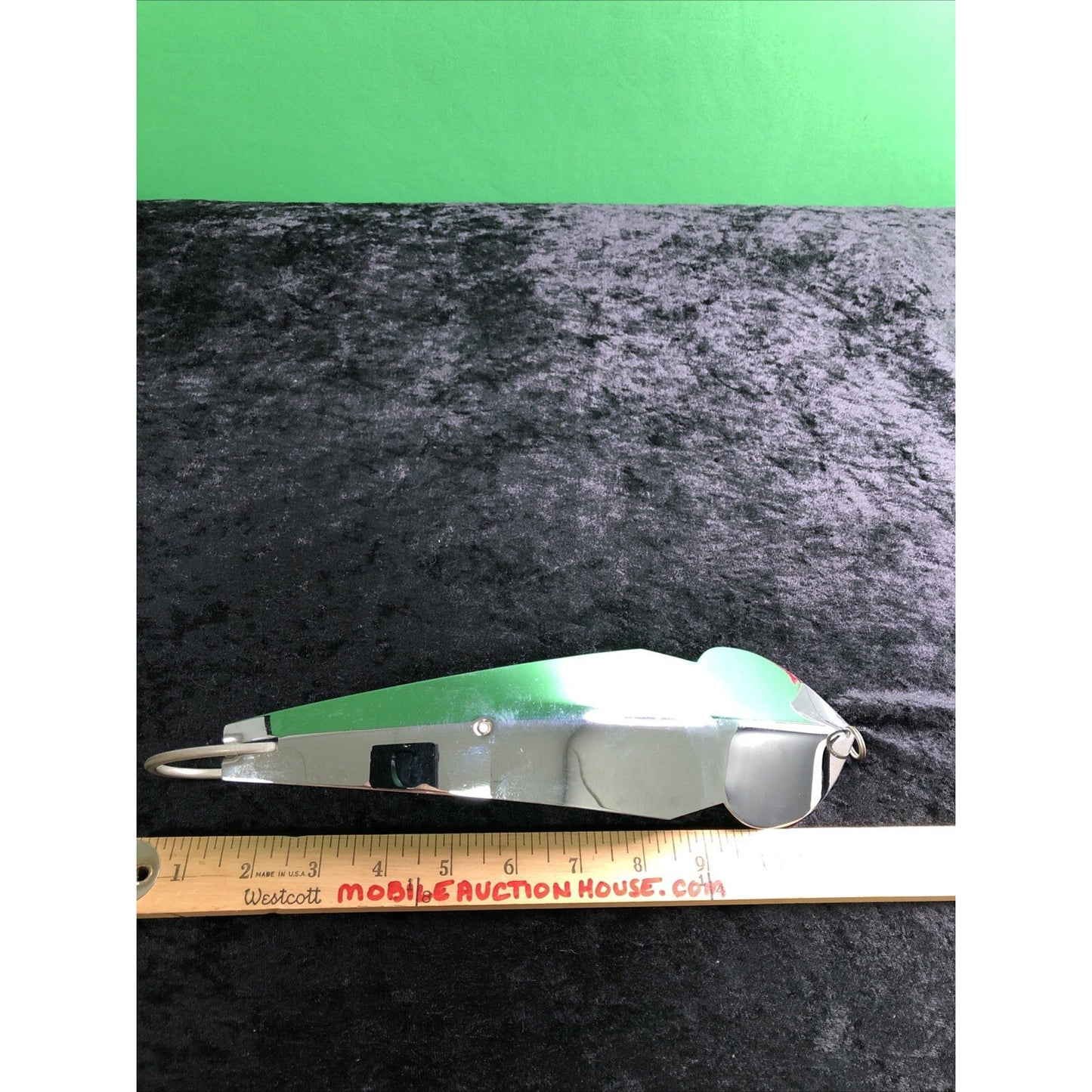 Vintage Tony Accetta Pet Spoon #23 12” Long Deep Sea Fishing Lure Trophy Game