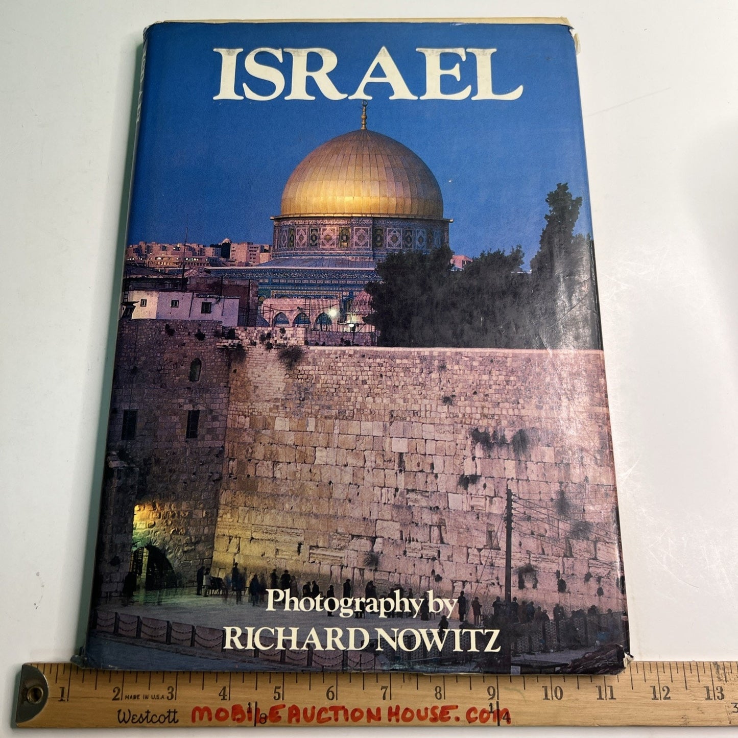Israel Photography By Richard Nowitz Text By Roger Baker 1988 HC DJ OS