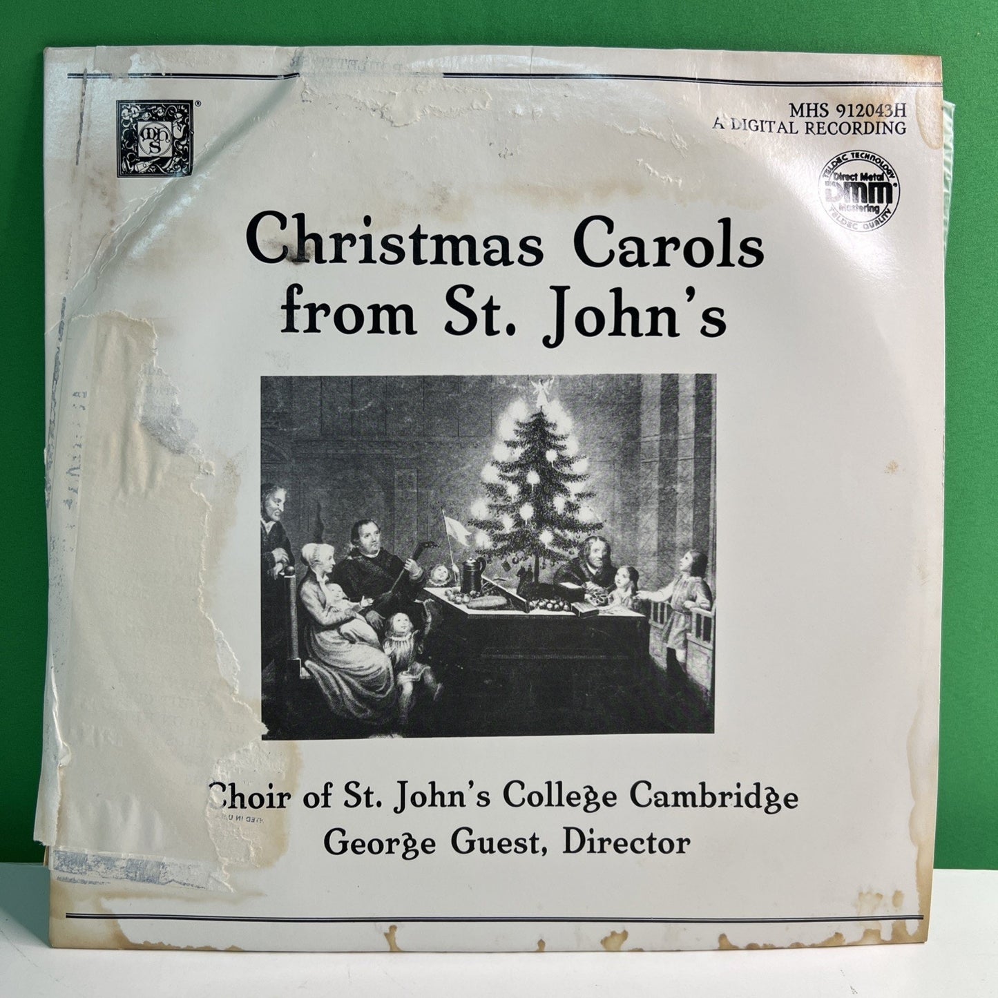 MHS 912043H Christmas Carols From St. John’s College Cambridge Choir LP Record