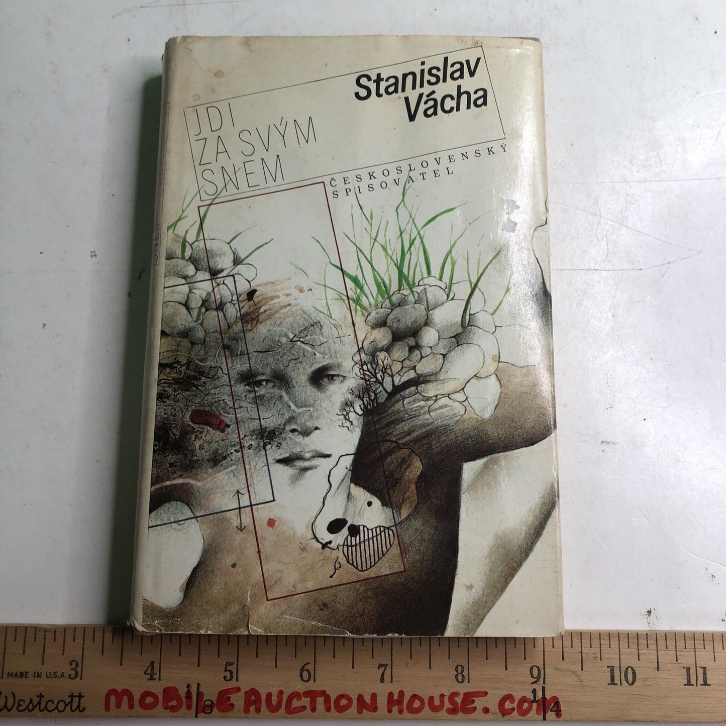 1987 Czech Novel HC DJ Jdi Za Sv’ym Snem Signed By Author Stanislav Vacha