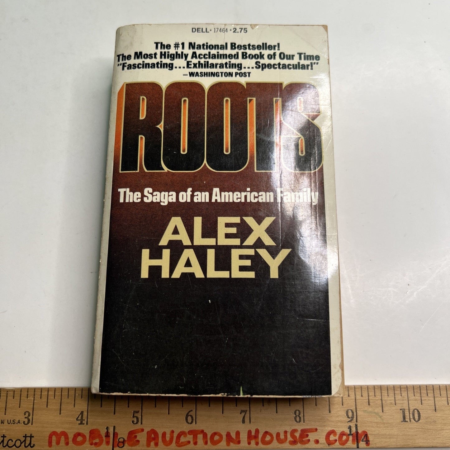 ROOTS by Alex Haley 1977 1st Dell Printing Paperback