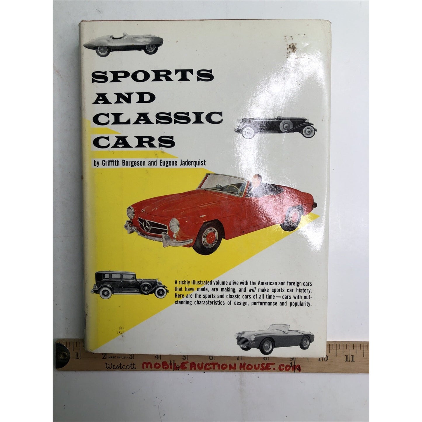 Sports And Classic Cars by Griffith Boreson and Eugene Jaderquist HC/DJ