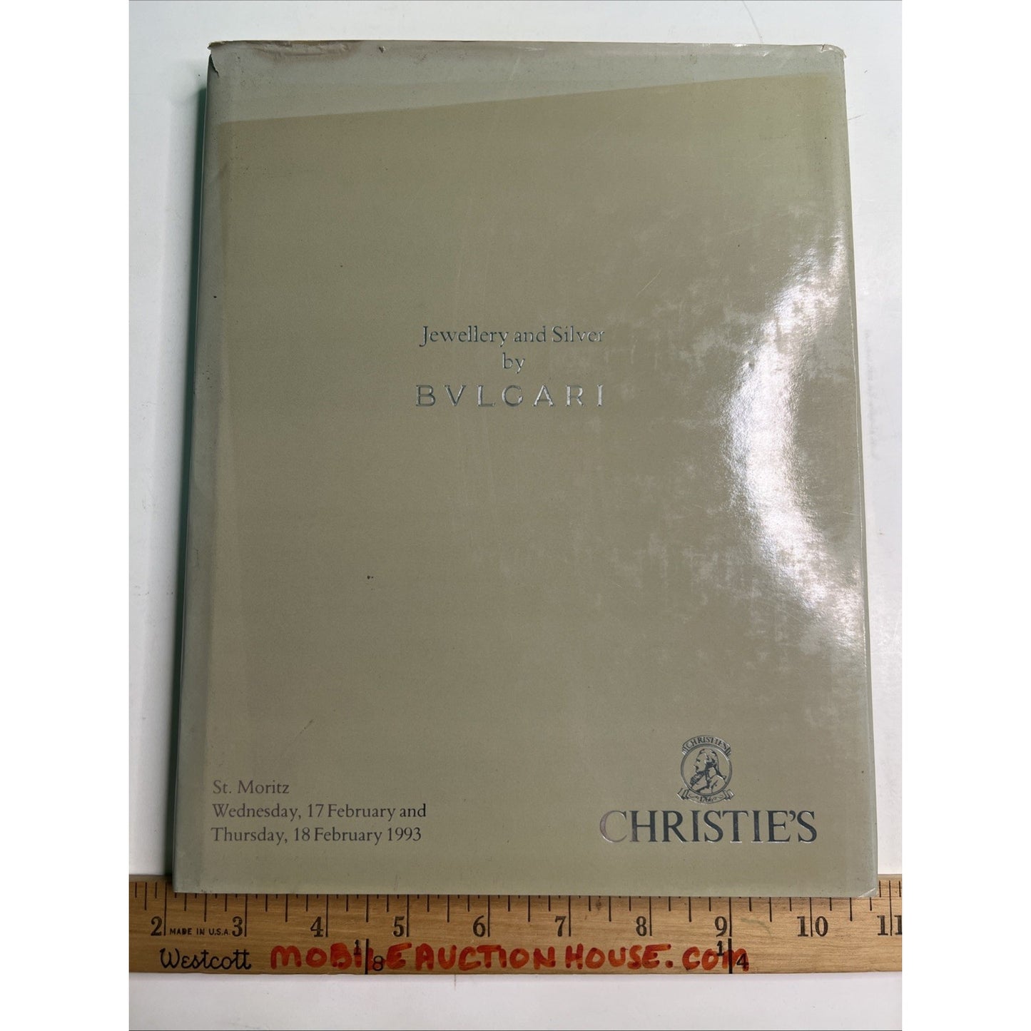 Jewellry and Silver by Bvlgari Christies Auction Catalog St. Moritz Feb 1993