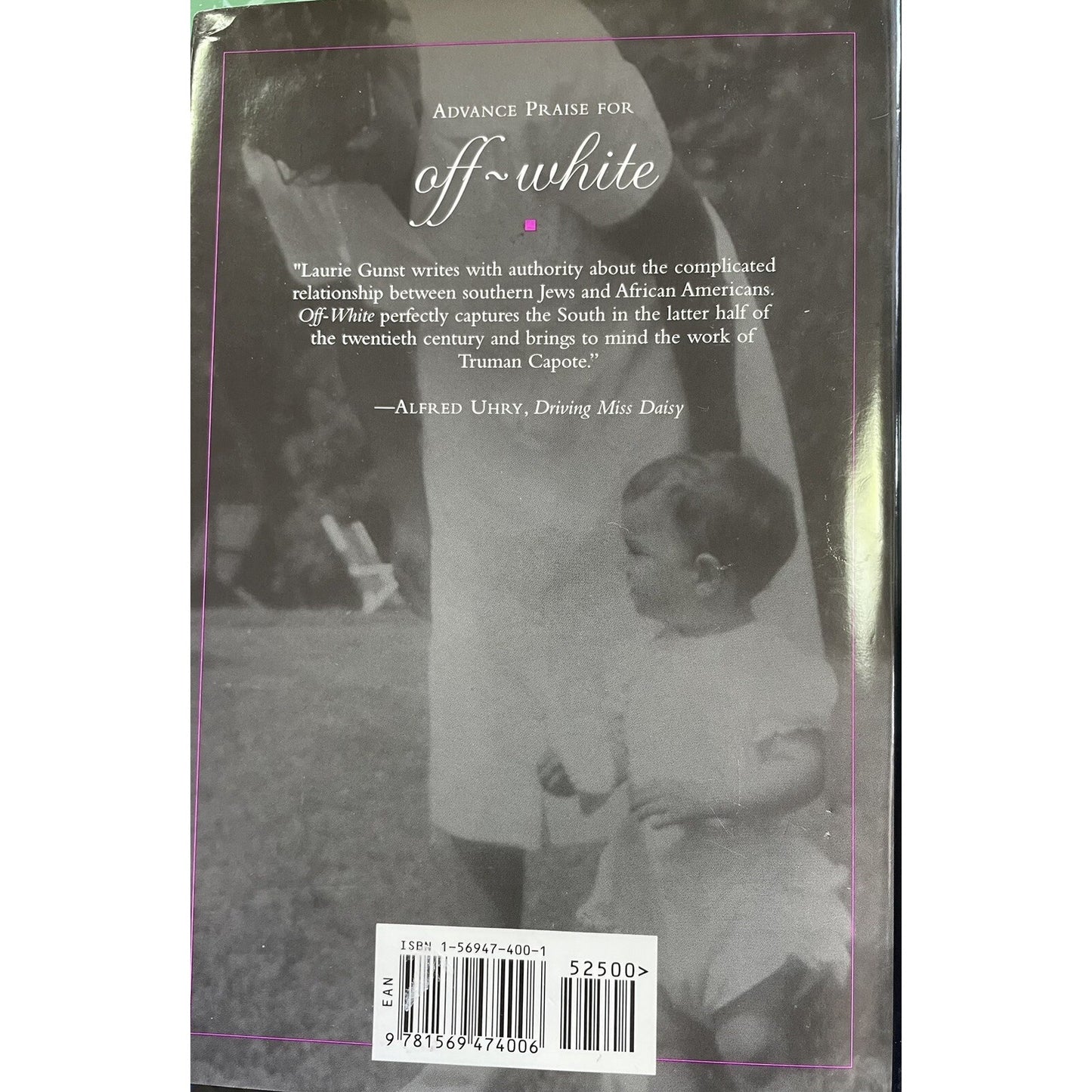 Off-White : A Memoir by Laurie Gunst (2005, Hardcover) SIGNED BY AUTHOR