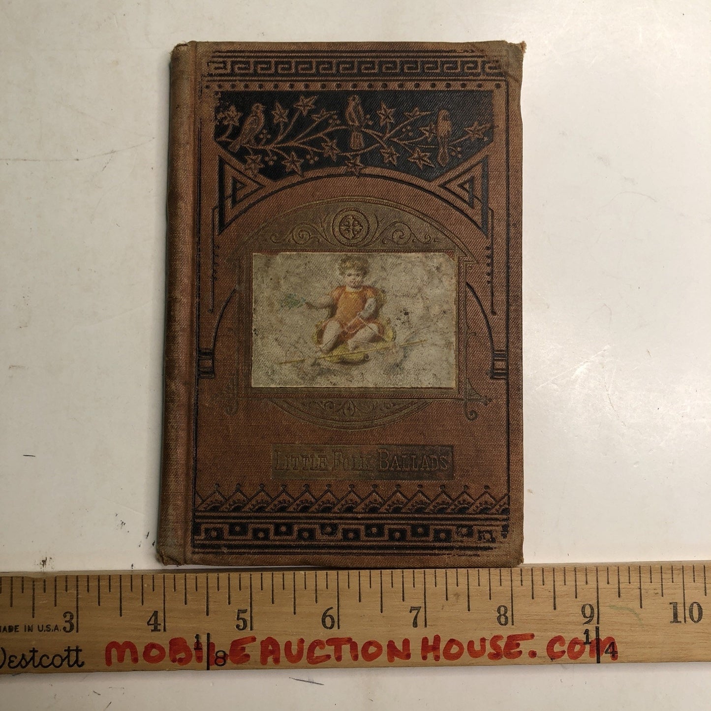 Antique Book Little Folk Ballads Dodd, Mead & Company Circa 1877 HC Illustrated