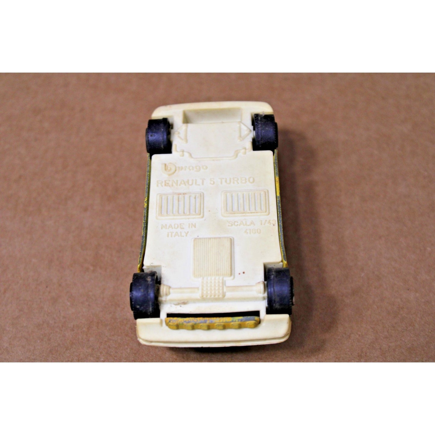 Vintage 1/43 Car, Bburago Burago–Renault 5 R5 Turbo Montecarlo #9 (Italy)
