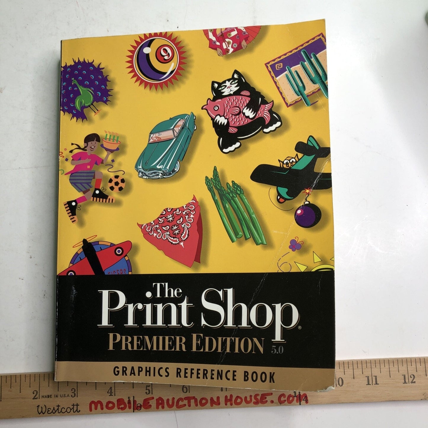 Broderbund The Print Shop Premier Edition 5.0 1997 Book Only Graphics Reference