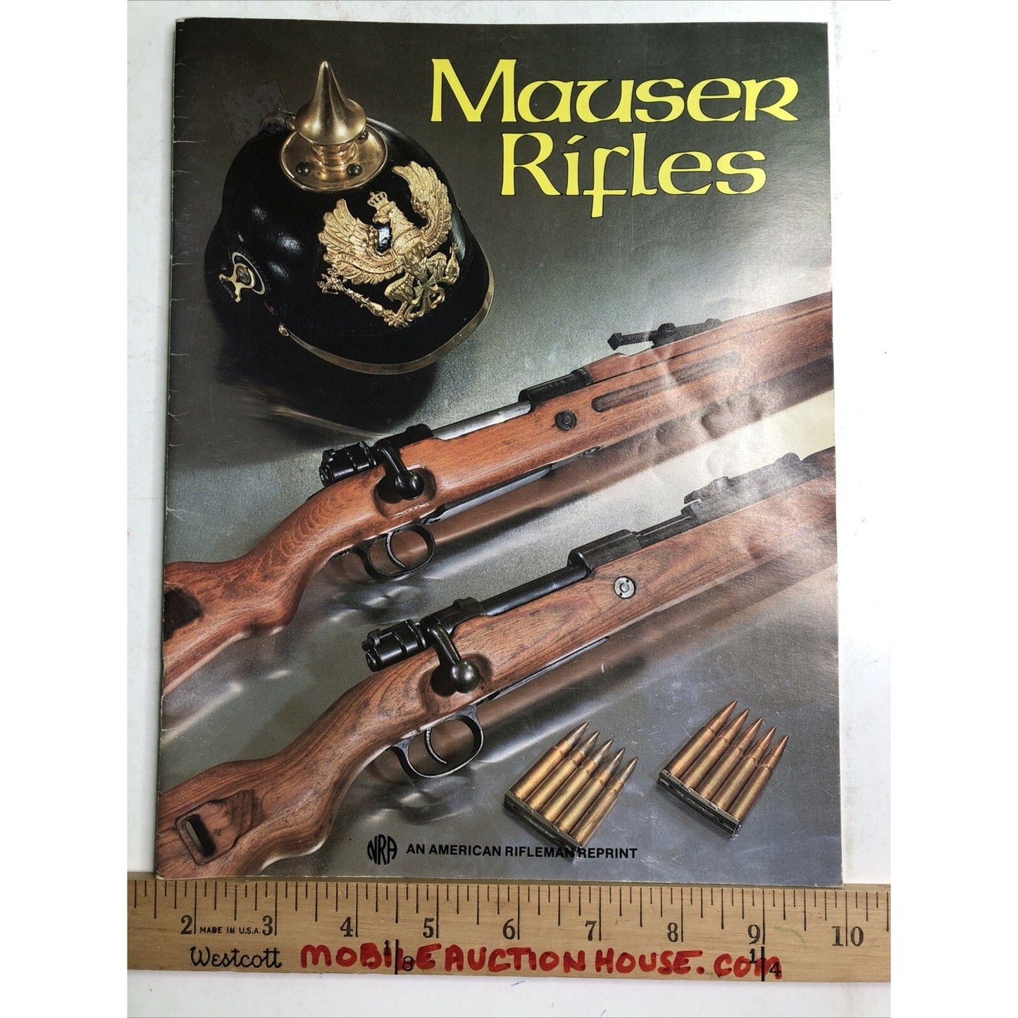 Mauser Rifles American Rifleman Reprint NRA 1986 Paperback