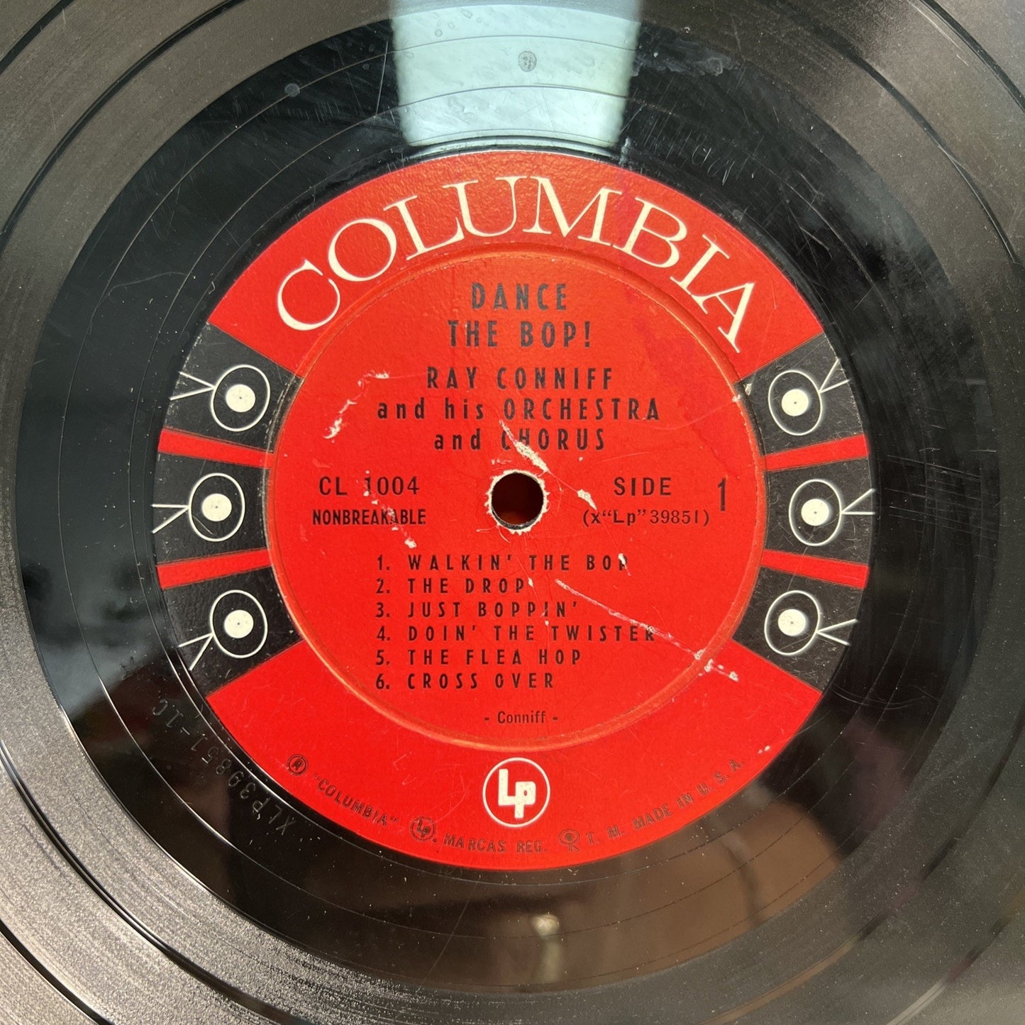Ray Conniff Dance The Bop! LP (1957) Columbia CL 1004 Mono + Booklet "Cool Cat"