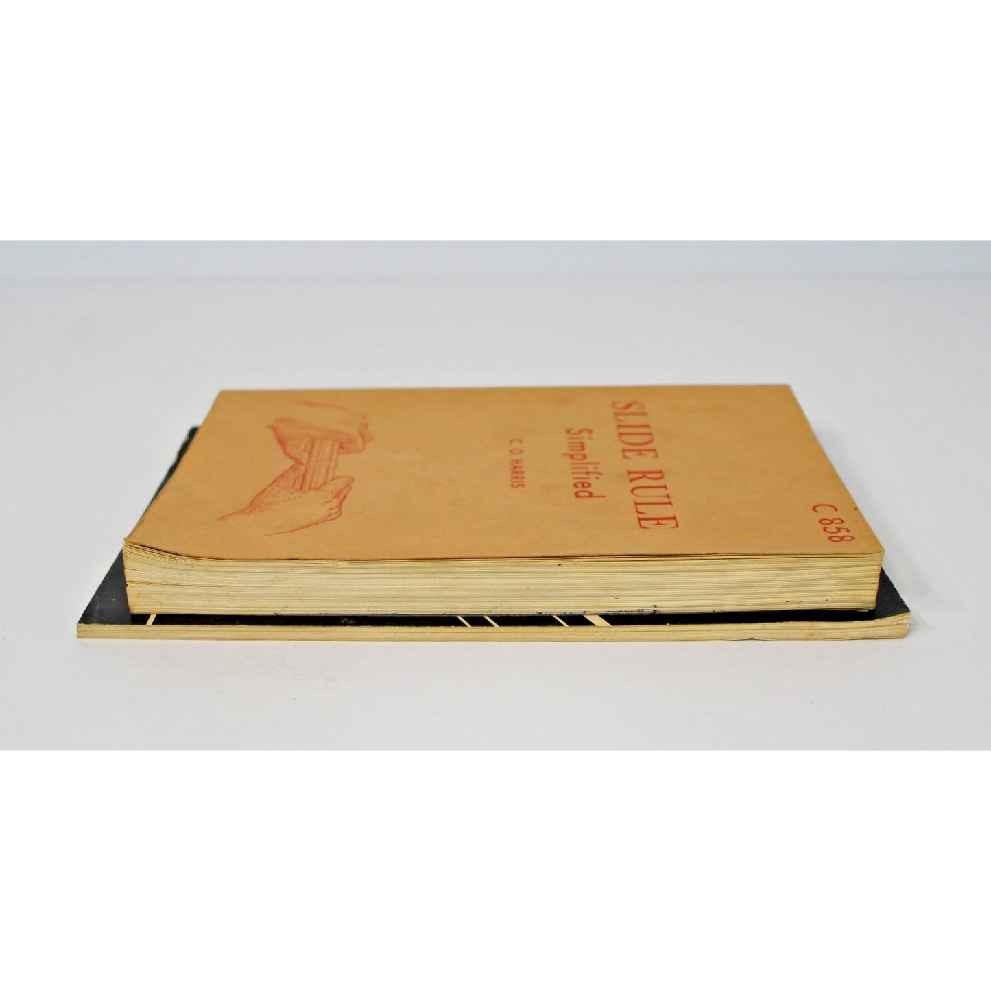 US Armed Forced Institute C-858 Slide Rule Simplified with Study Guide, Workbook