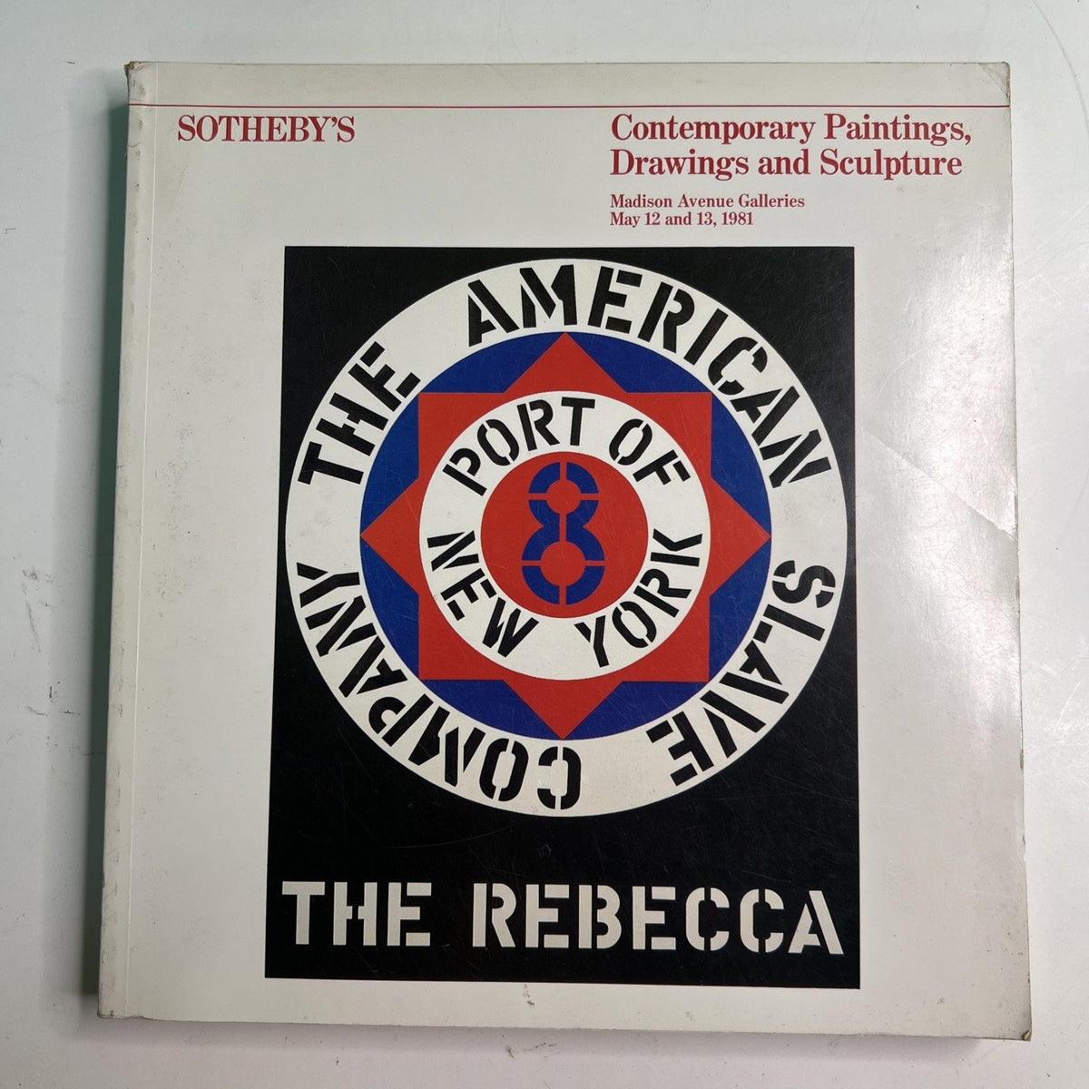 Sotheby's Auction Catalogue Contemporary Paintings Drawings & Sculpture 1981