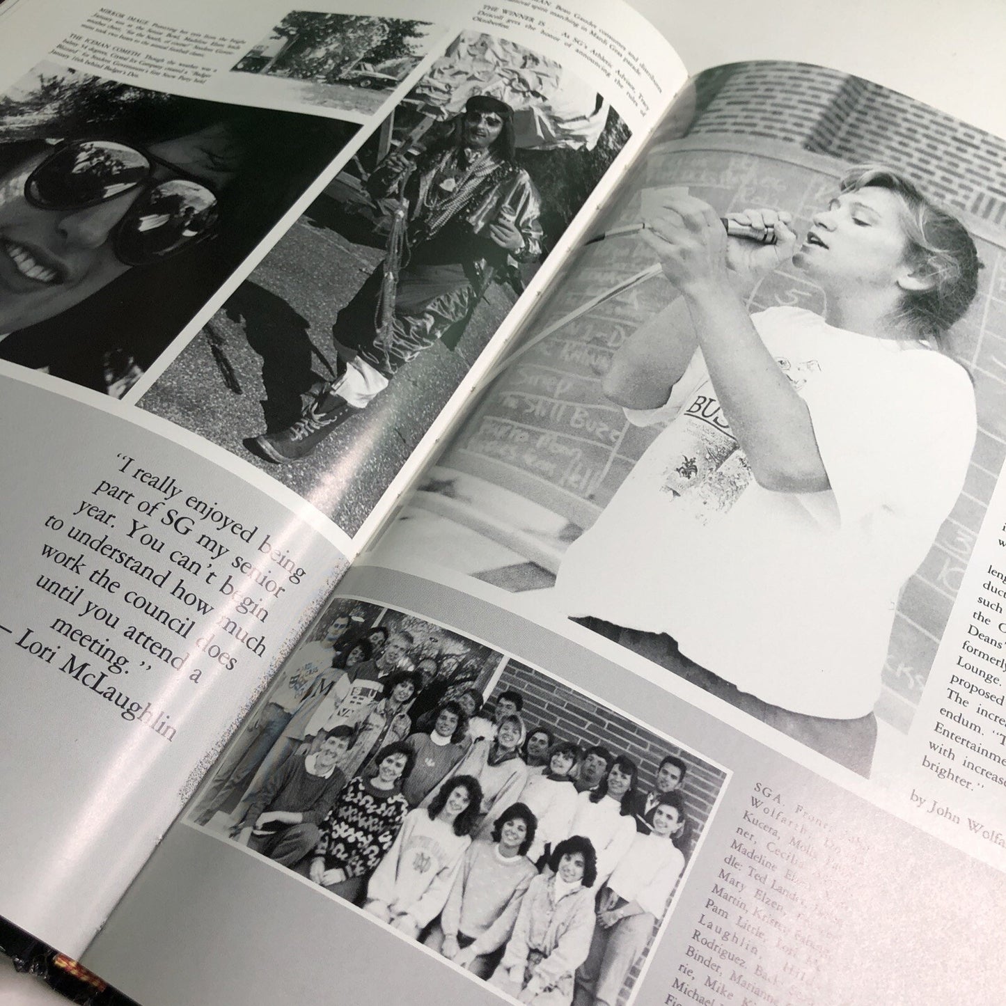 1987 - 1988 Spring Hill College Yearbook “More Than Meets The i” Mobile Alabama