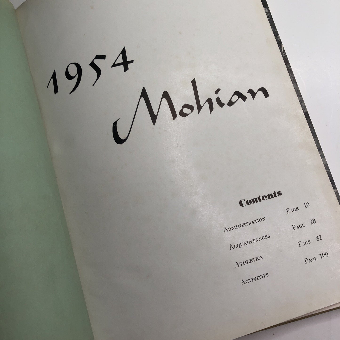 1954 Mohian Murphy High School Yearbook Mobile Alabama AL