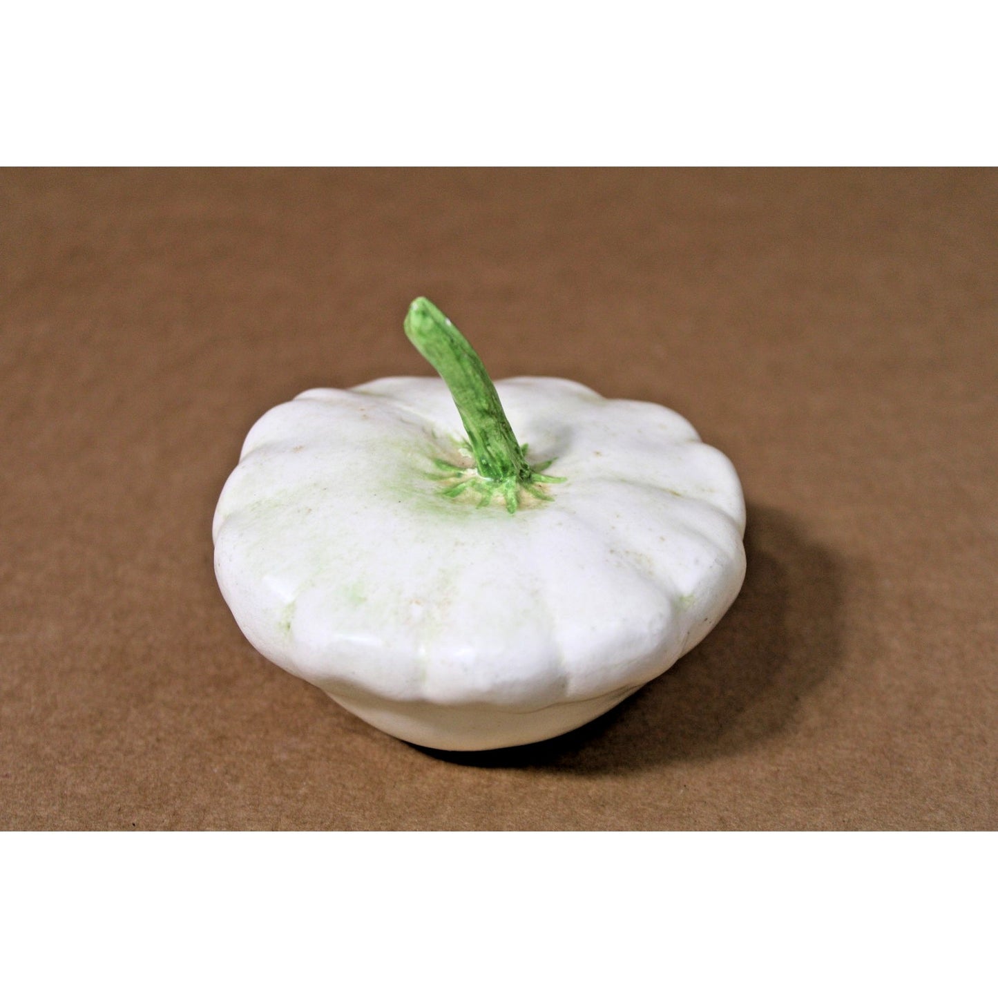 Mary Kirk Kelly, Rare Pattypan Squash Scultpure, Alabama Ceramic Artist, Signed