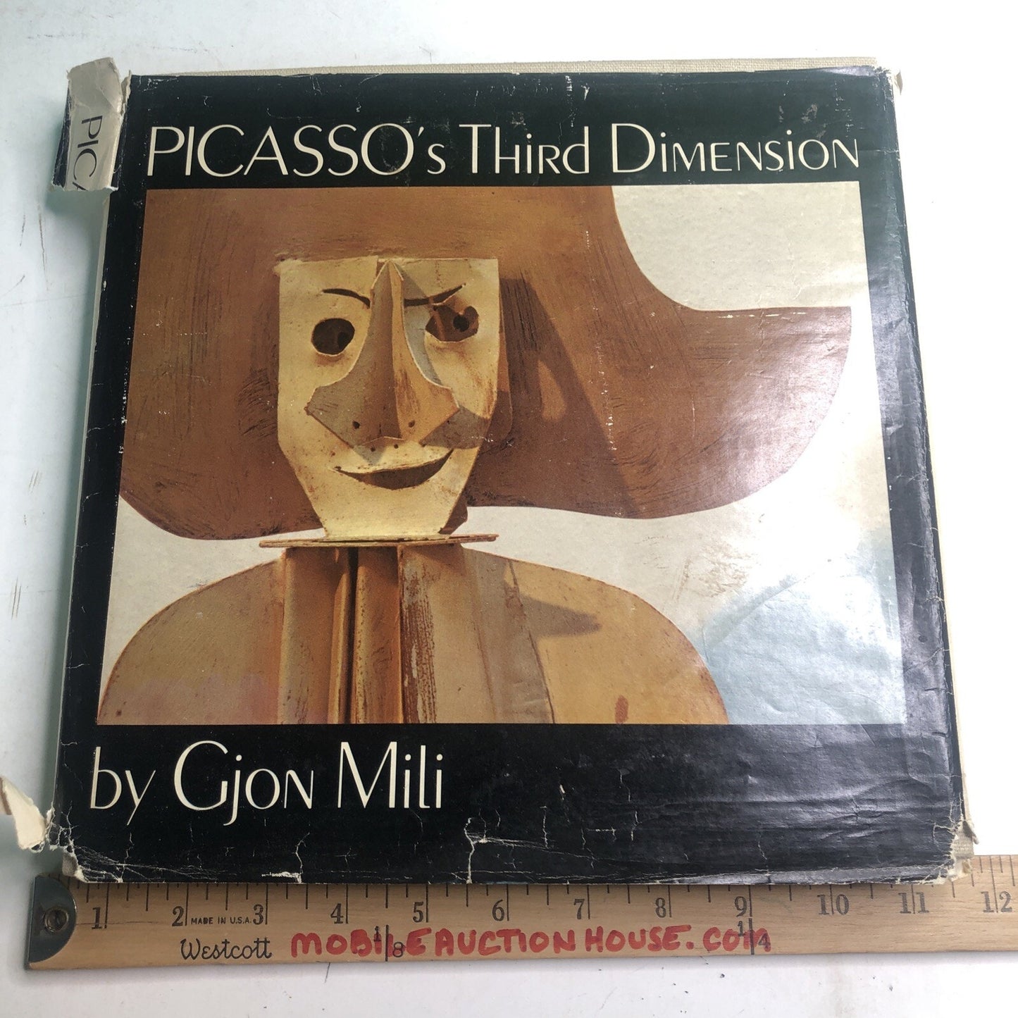 1970 Picasso's Third Dimension by Gjon Mili HC DJ Imperfect
