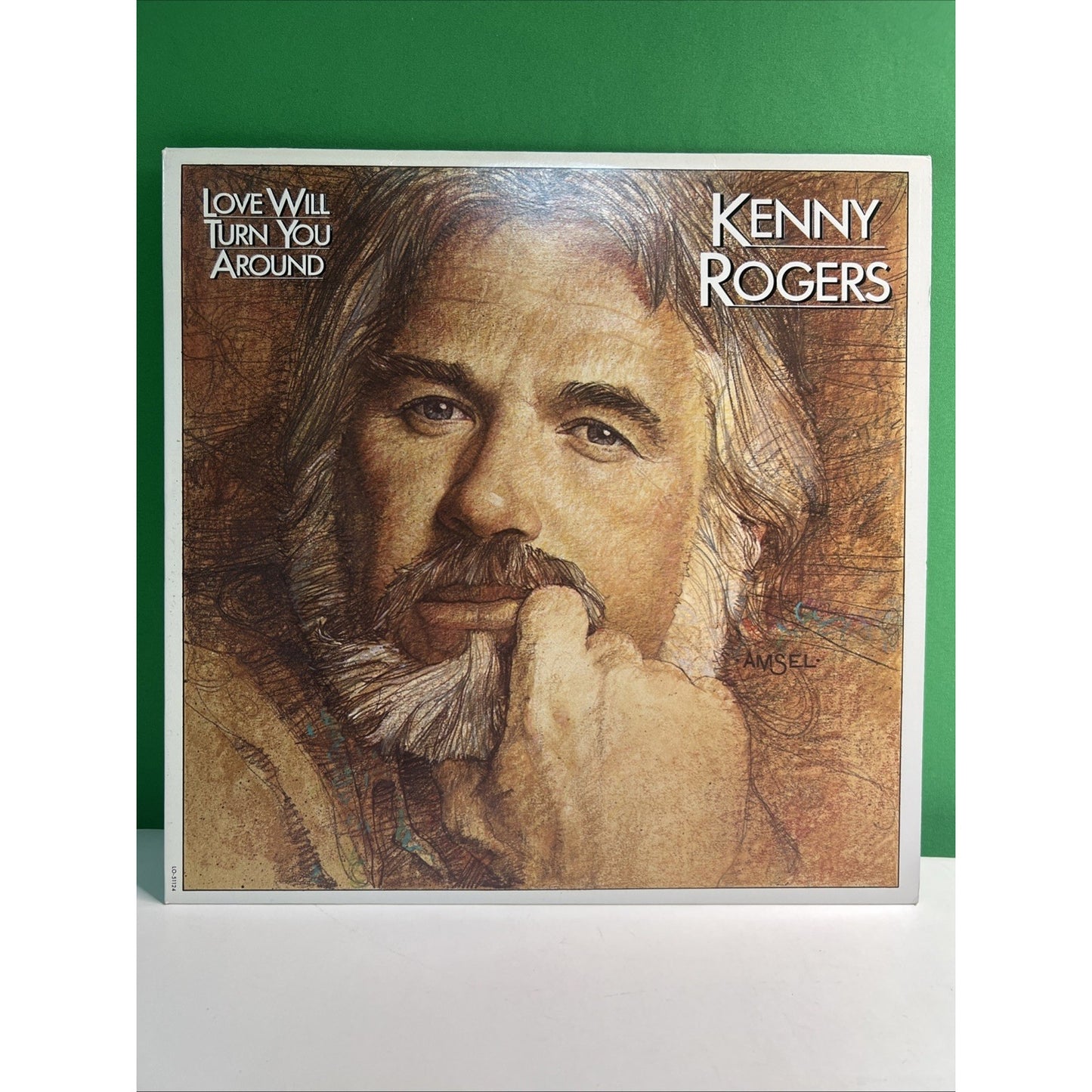 Love Will Turn You Around by Kenny Rogers Vinyl Record LP Liberty Records 1982