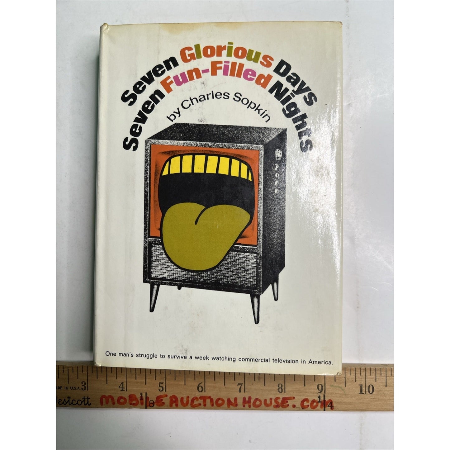 Seven Glorious Days Seven Fun-Filled Nights HC DJ 1st Ed by Charles Sopkin 1968