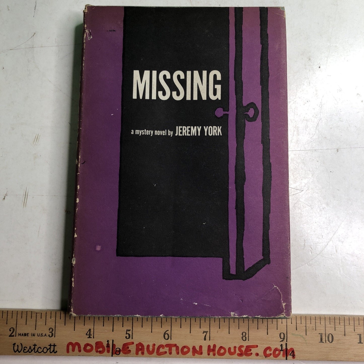 Jeremy York MISSING 1st Edition 1959 Hardcover Dust Jacket