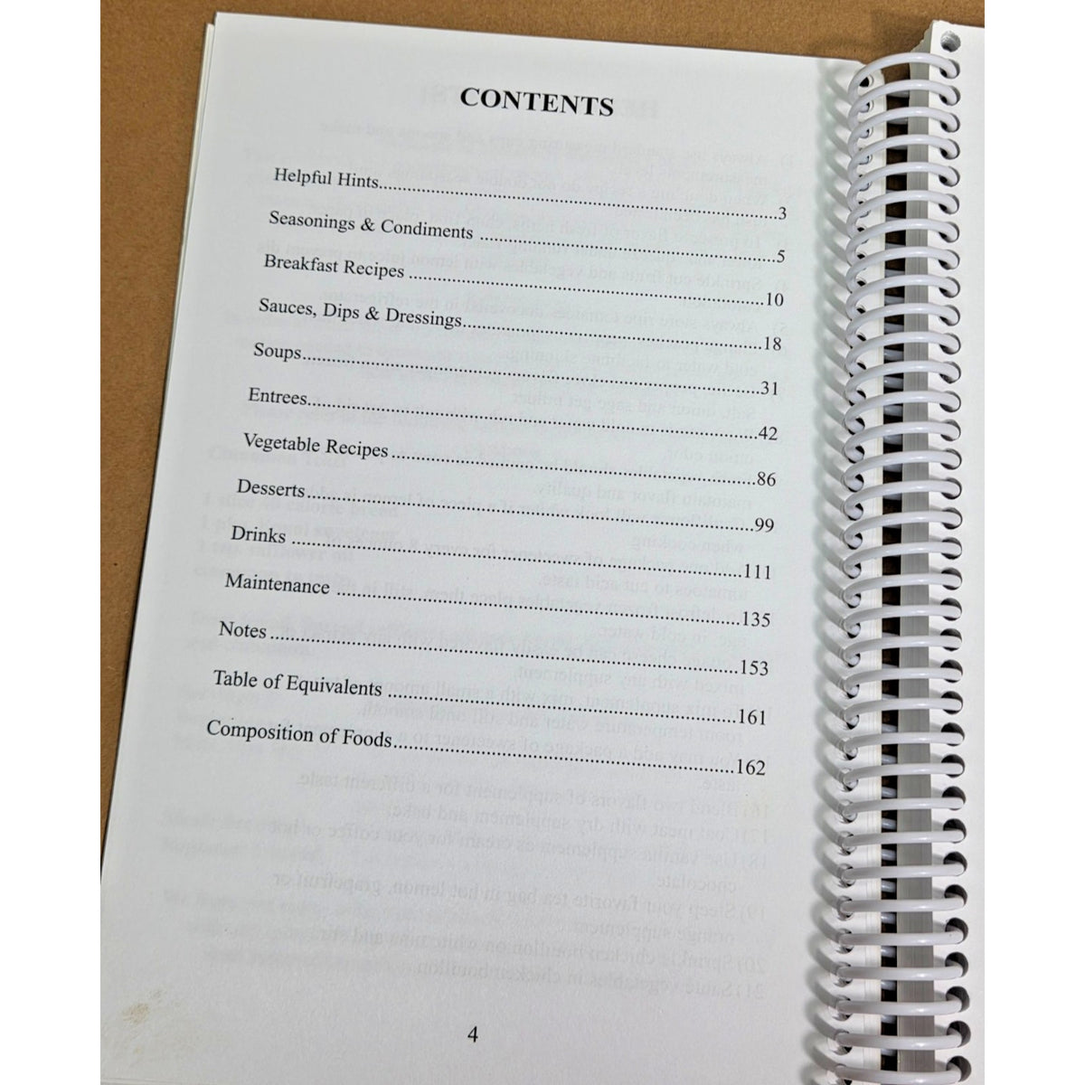 Vintage Metabolic Research Center MRC Spiral Bound Cookbook 2004 Legacy Recipes