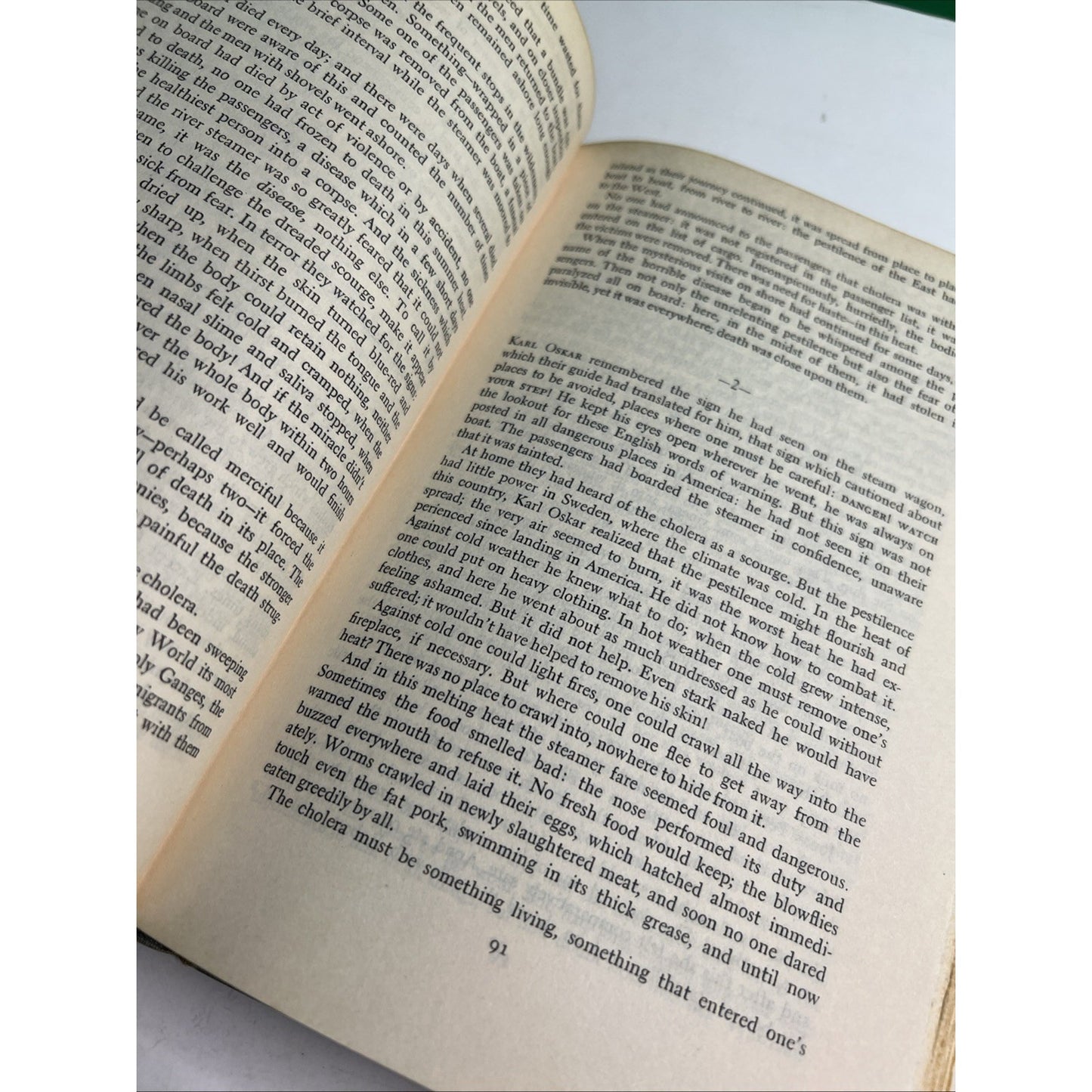 Unto A Good Land A Novel by Vilhelm Moberg 1954 HC DJ BCE