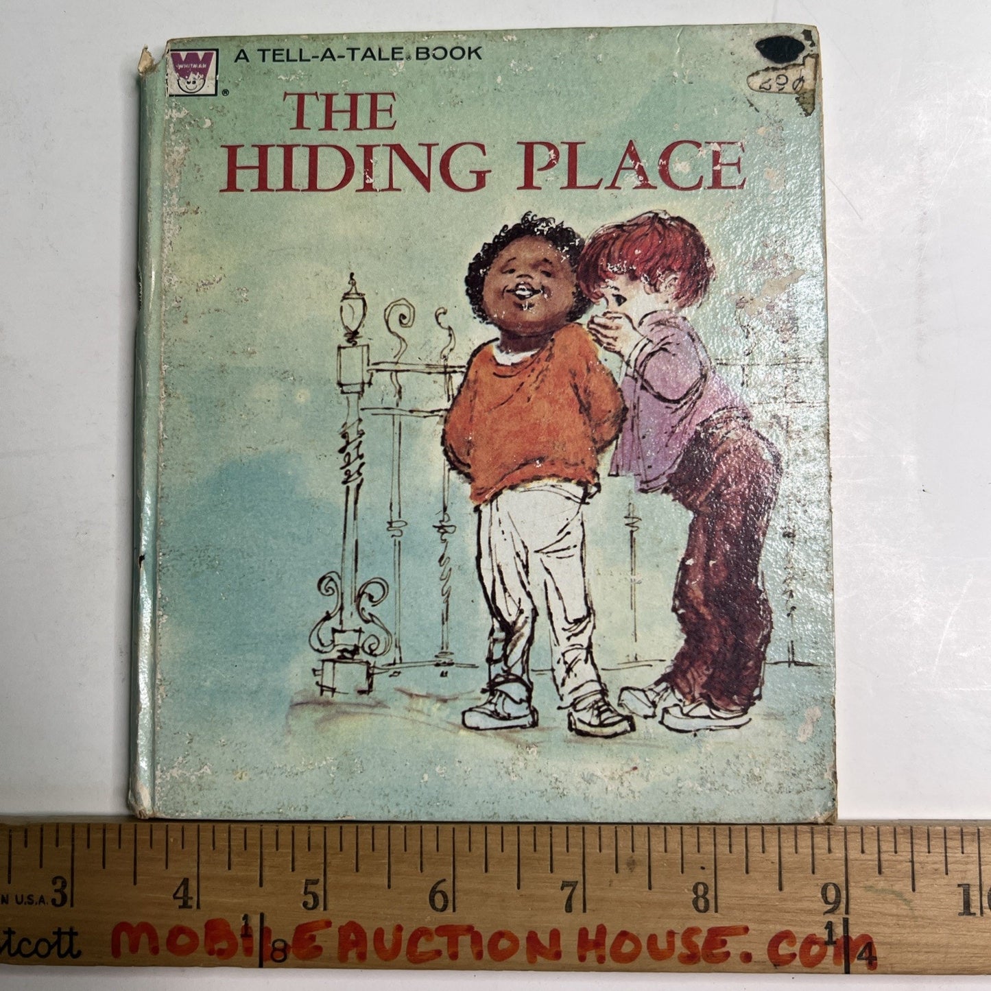 THE HIDING PLACE Vintage 1971 Whitman Tell A Tale Hardcover Children’s Book
