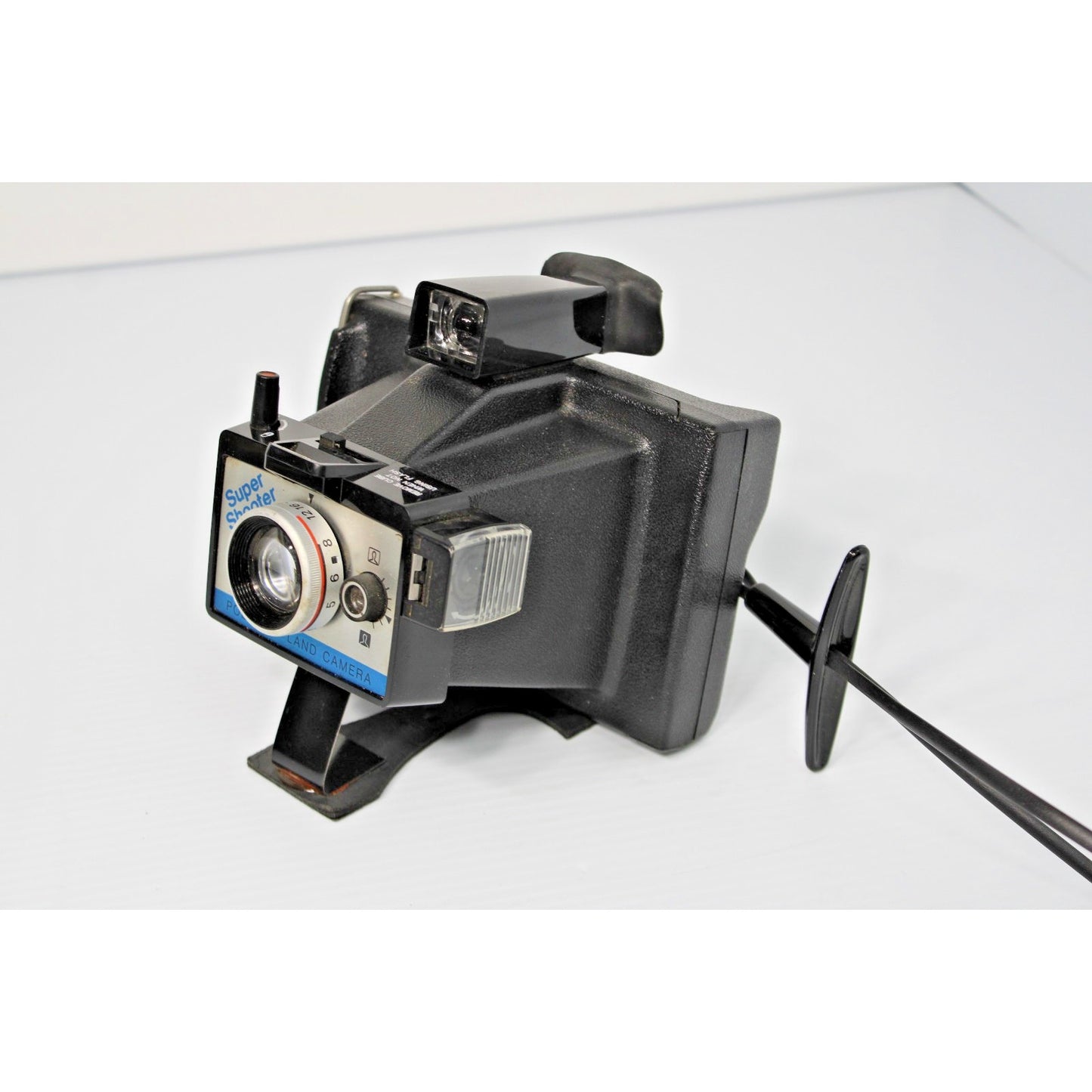 Vintage POLAROID Super Shooter Land Camera with Cold Clip, CLEAN
