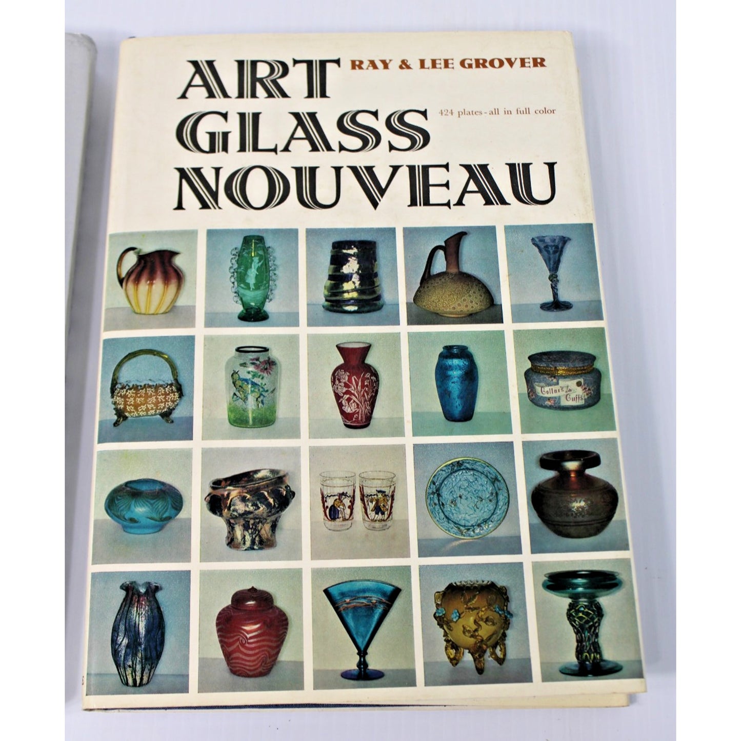 2 Signed Ray & Lee Grover 1st Editions: Art Glass Nouveau & European Art Glass