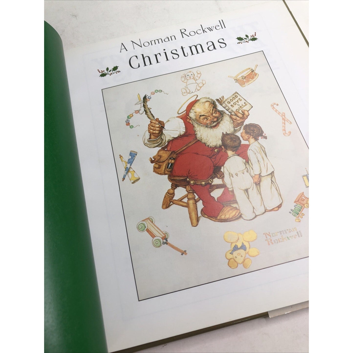 NORMAN ROCKWELL CHRISTMAS By Margaret Rockwell 2000 HC DJ Illustrated