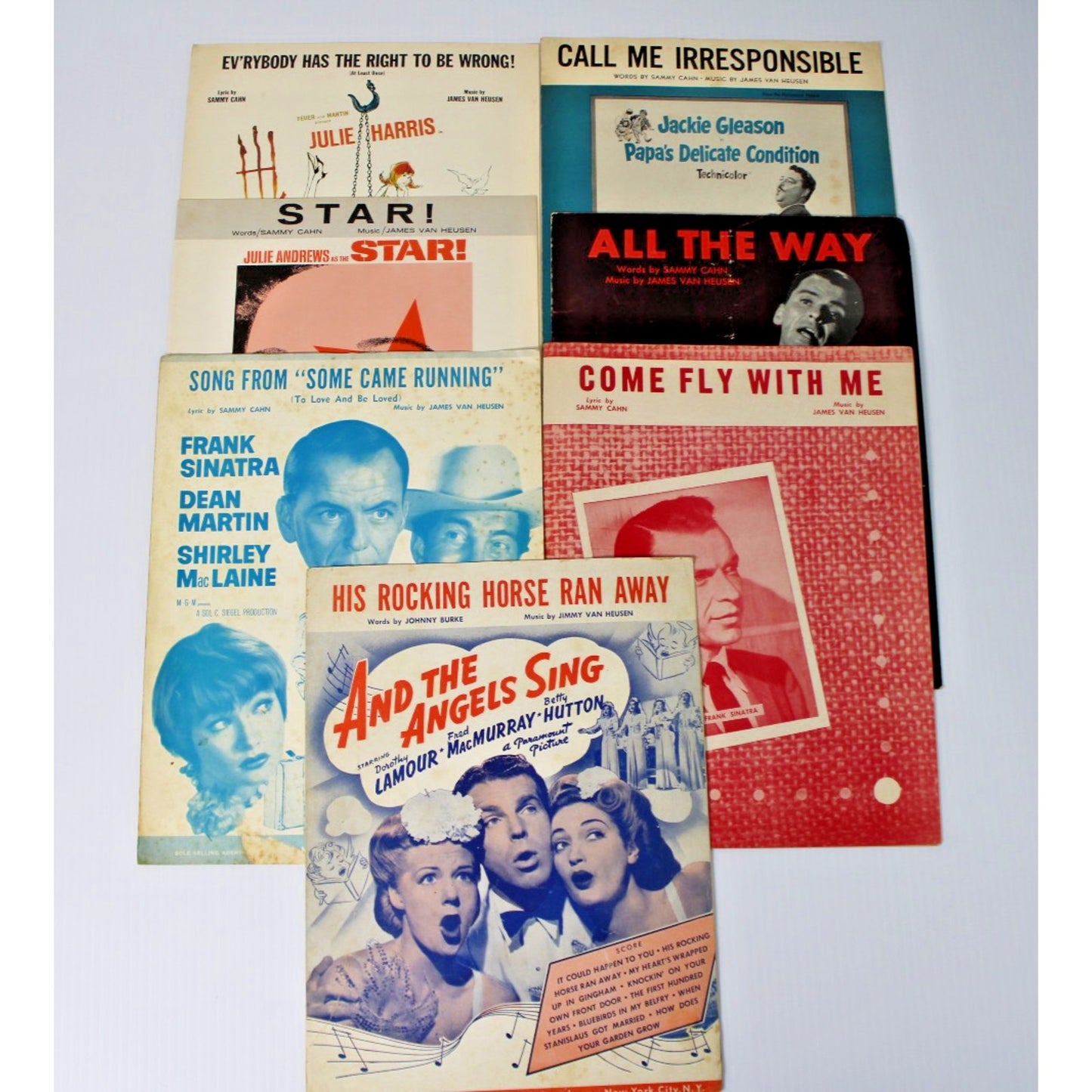 Vintage Sheet Music- Frank Sinatra Classics- James Jimmy Van Heusen, Sammy Cahn