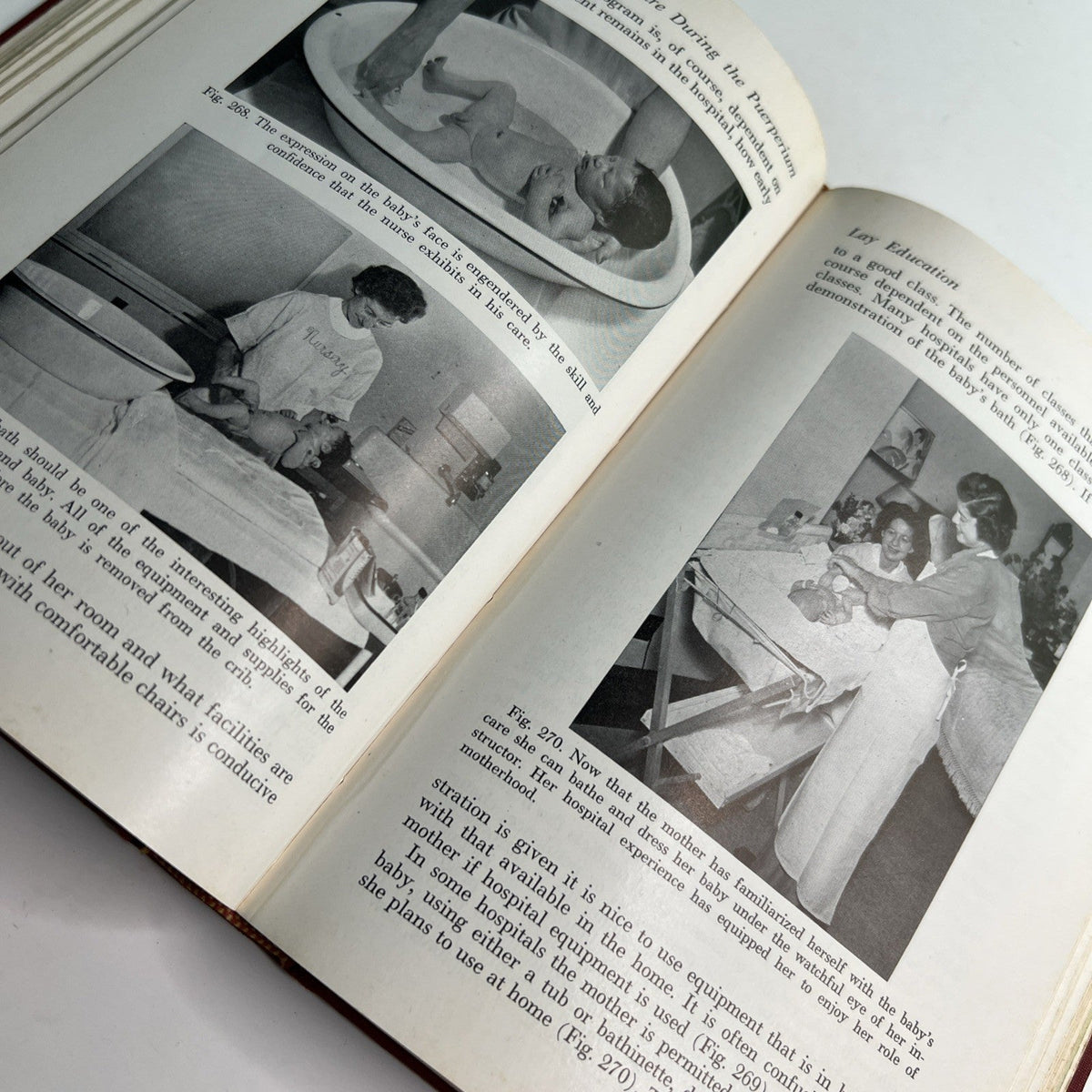 1953 DeLee's Obstetrics for Nurses by Davis and Sheckler Illustrated HC