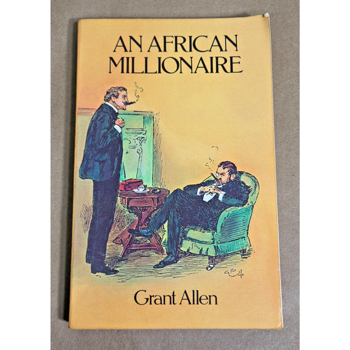 An African Millionaire by Grant Allen - 1980 Dover Mystery Edition Illustrated