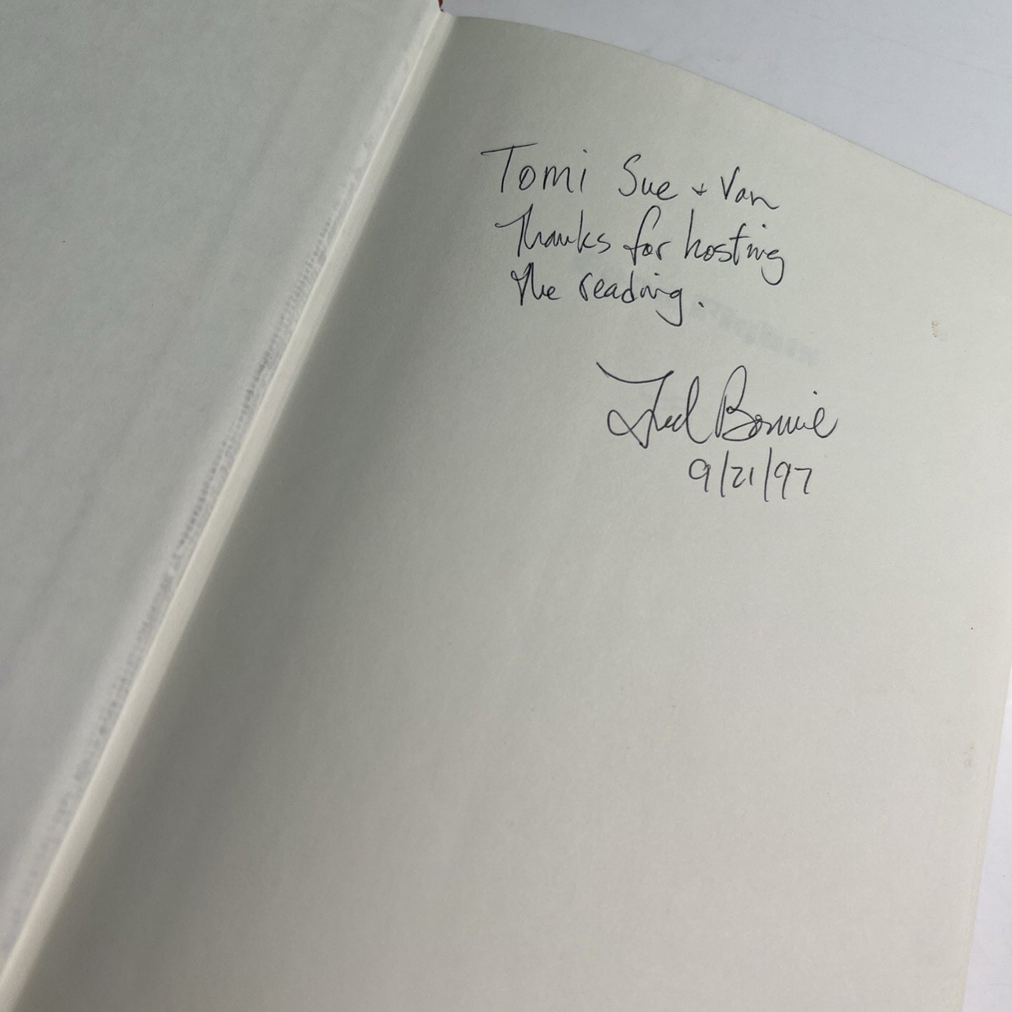 Food Fights: Tales from the Restaurant Trade by Fred Bonnie SIGNED HC 1997