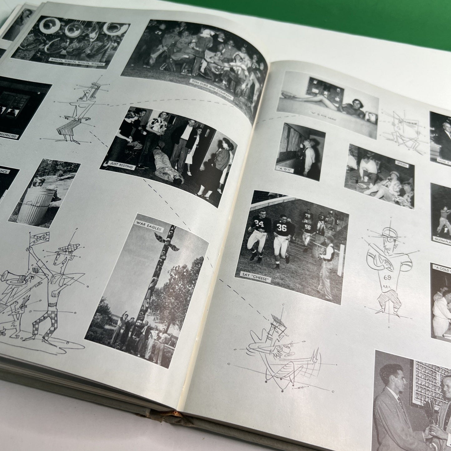 1953 Alabama Polytechnic Institute Yearbook Glomerata Auburn