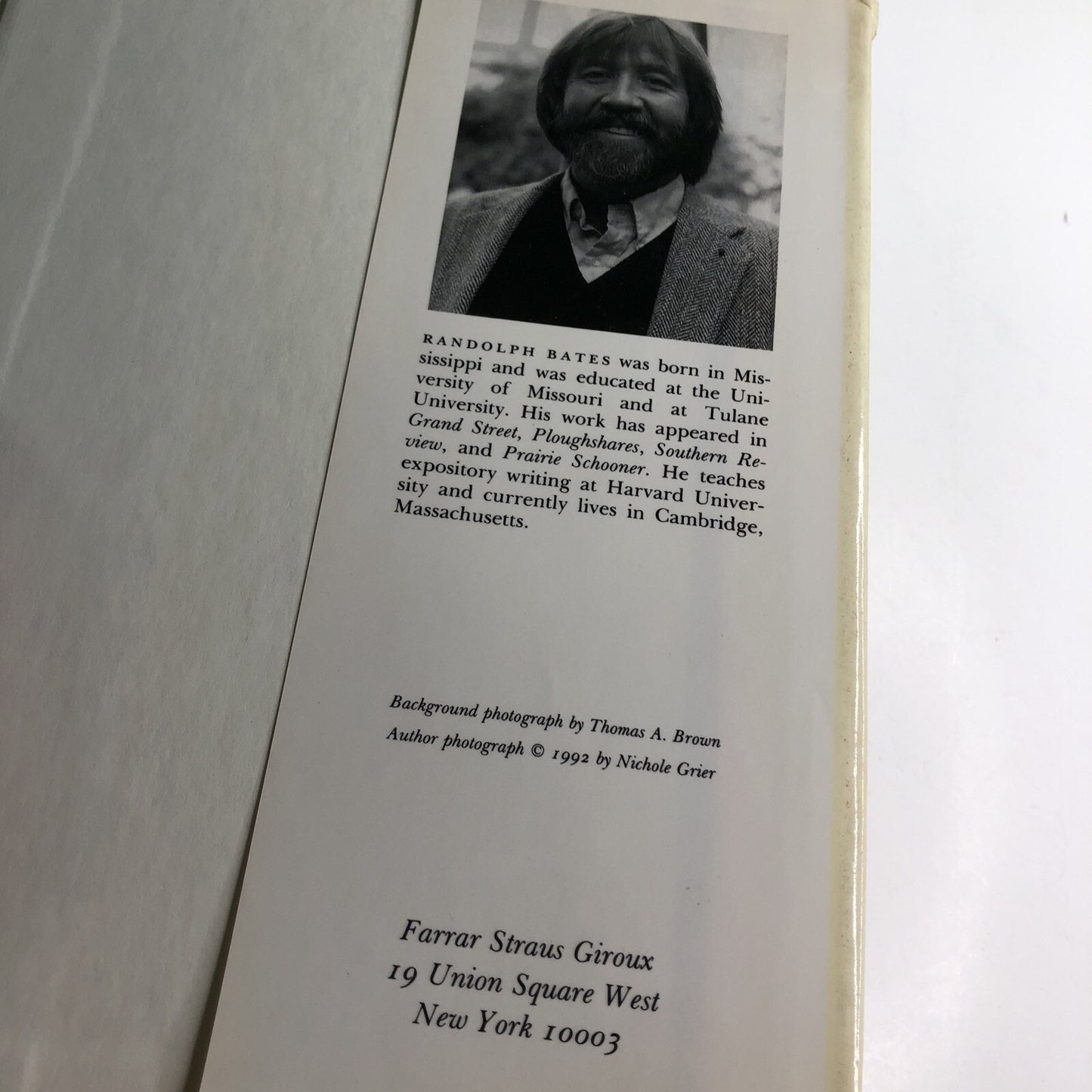 Signed RINGS: ON THE LIFE AND FAMILY OF A SOUTHERN FIGHTER By Randolph Bates