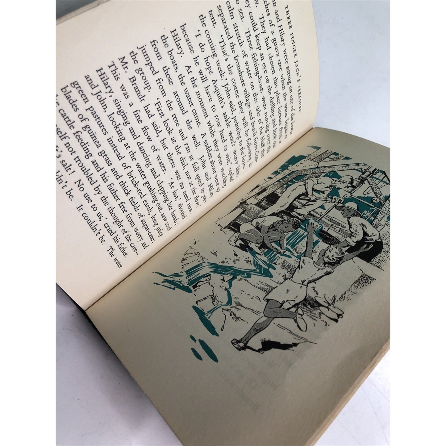 1961 Three Finger Jack’s Treasure By Philip Sherlock HC Illustrated Ex Library